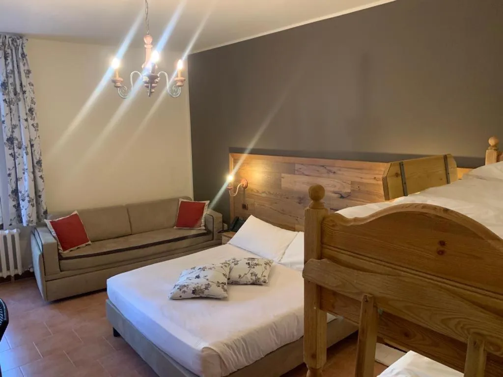 Bed in Hotel Firenze