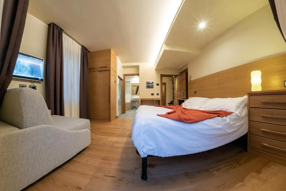 Bed in Hotel Firenze