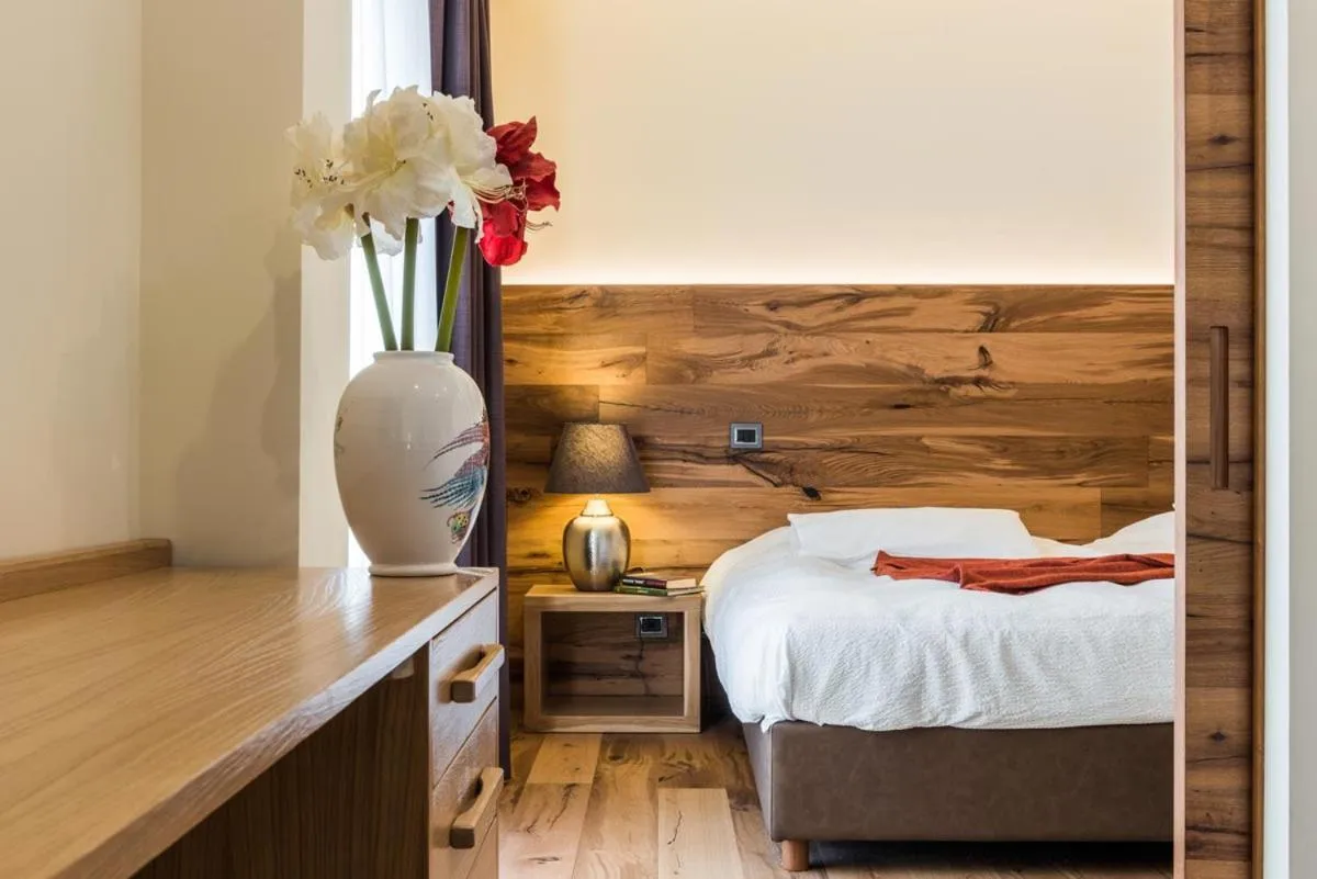 Bed in Hotel Firenze