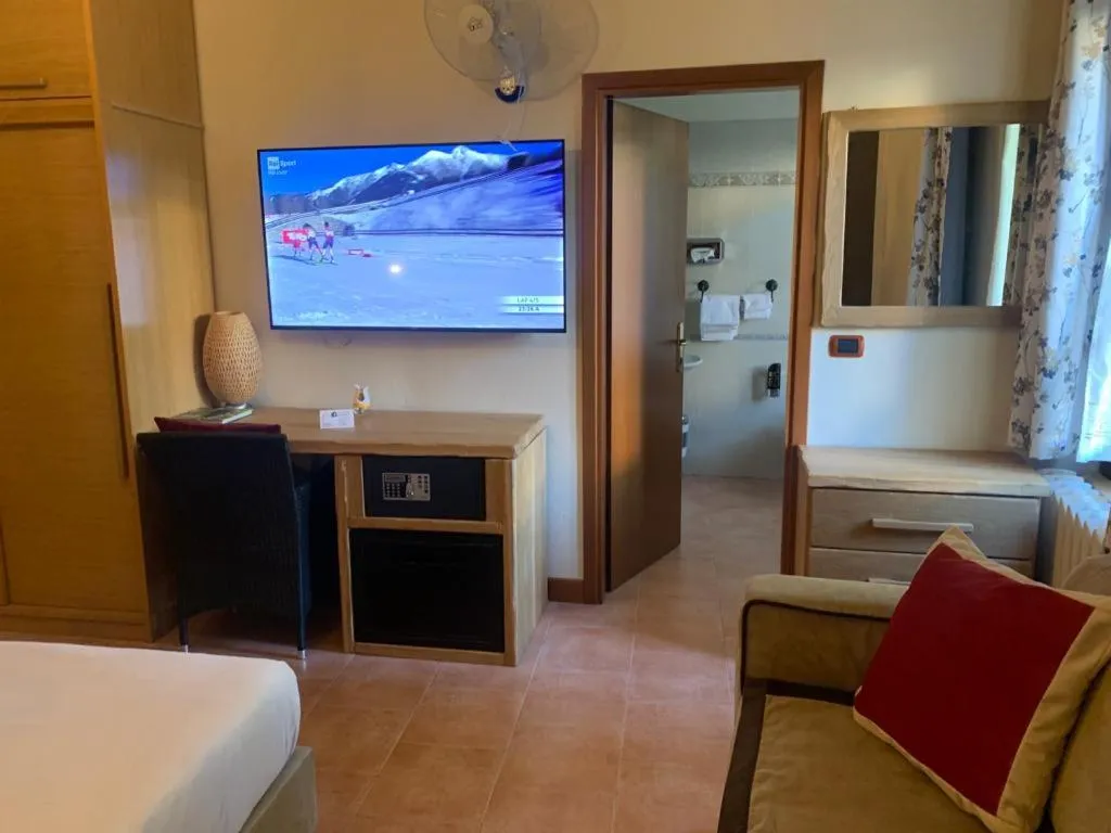 Bed in Hotel Firenze