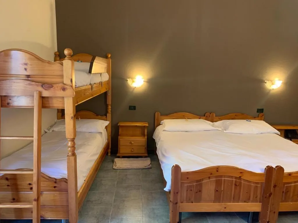 Bed in Hotel Firenze