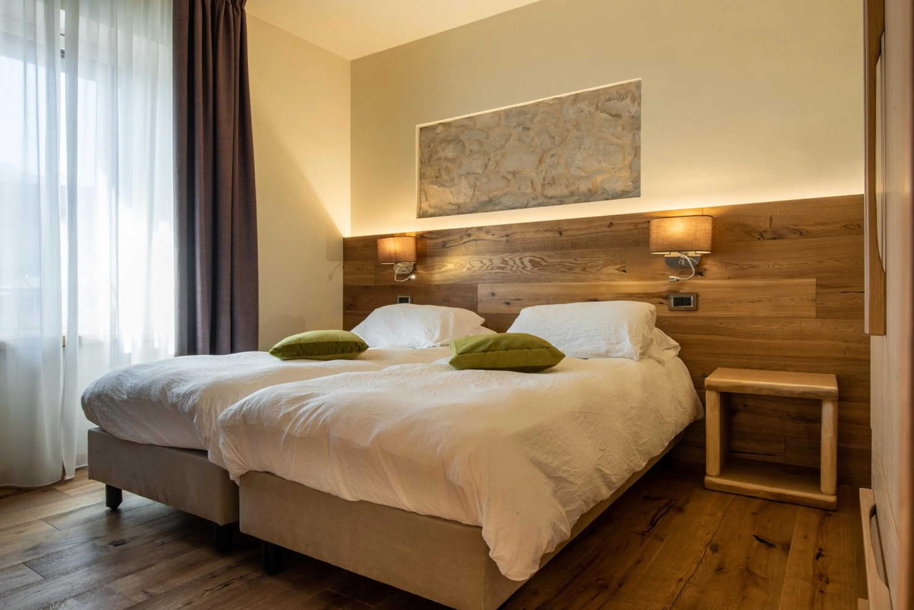 Bed in Hotel Firenze