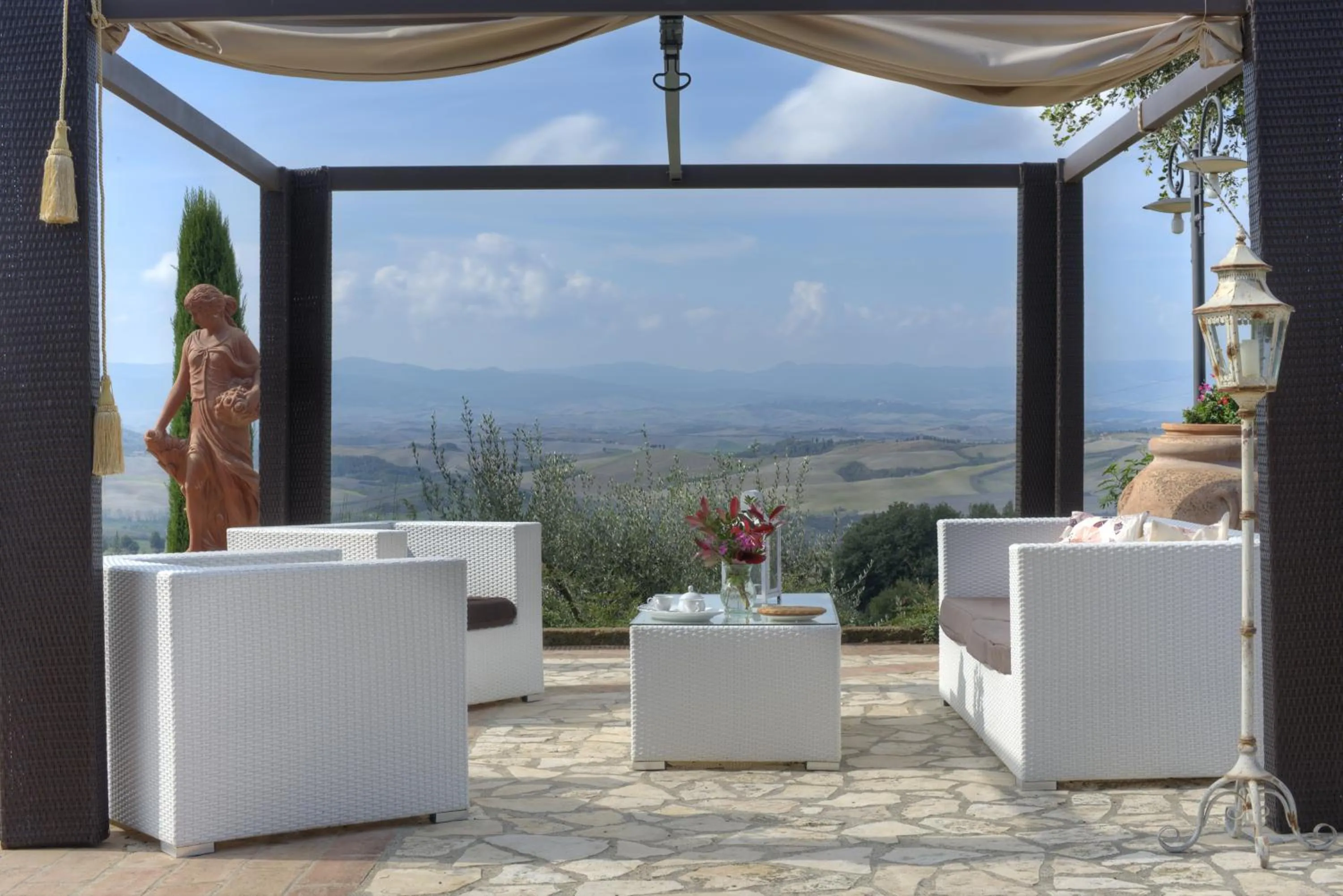 Patio in La Vecchia Sassa