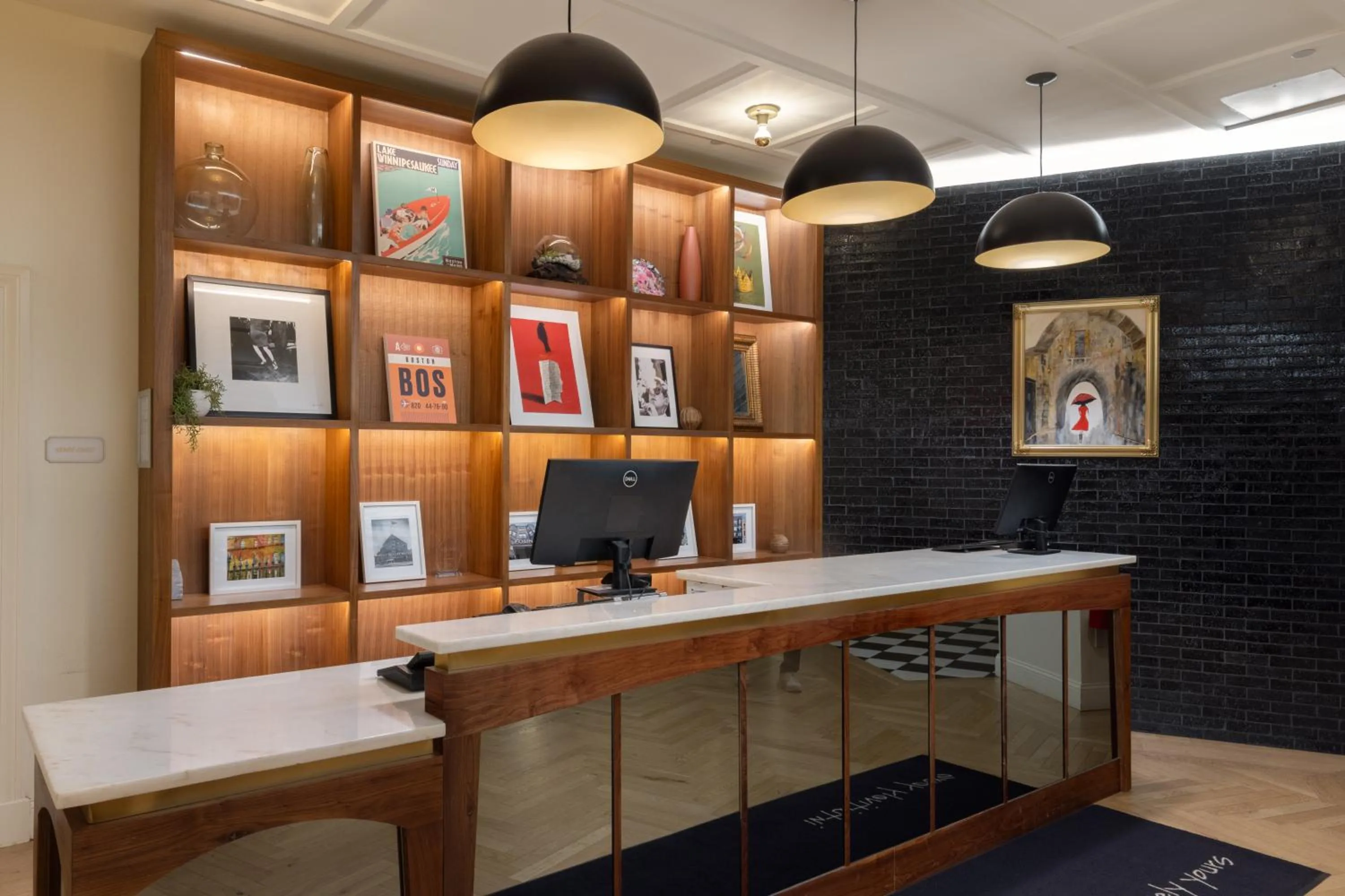 Lobby or reception in Copley Square Hotel, a FOUND Hotel