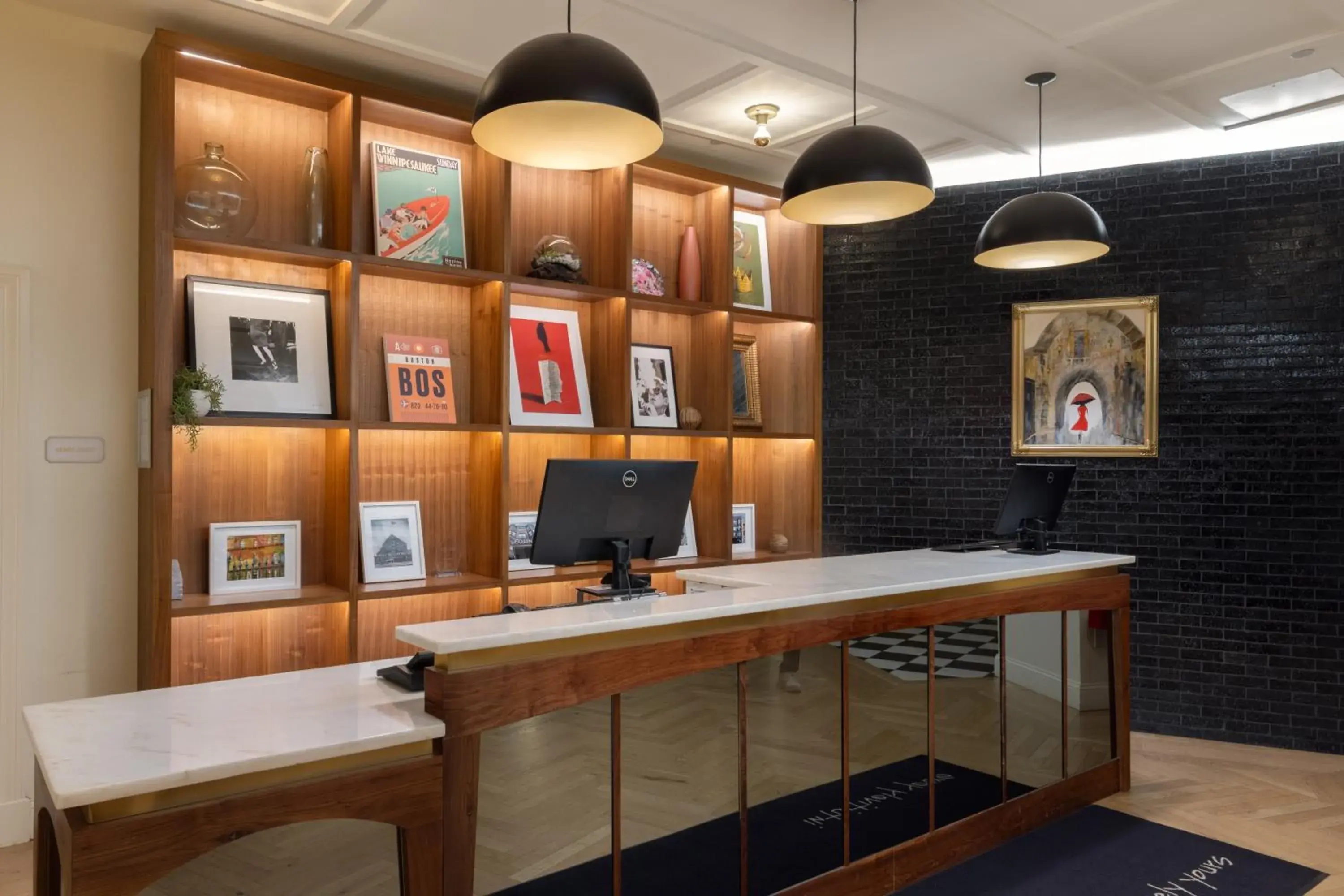 Lobby or reception in Copley Square Hotel, a FOUND Hotel Lobby or reception in Copley Square Hotel, a FOUND Hotel