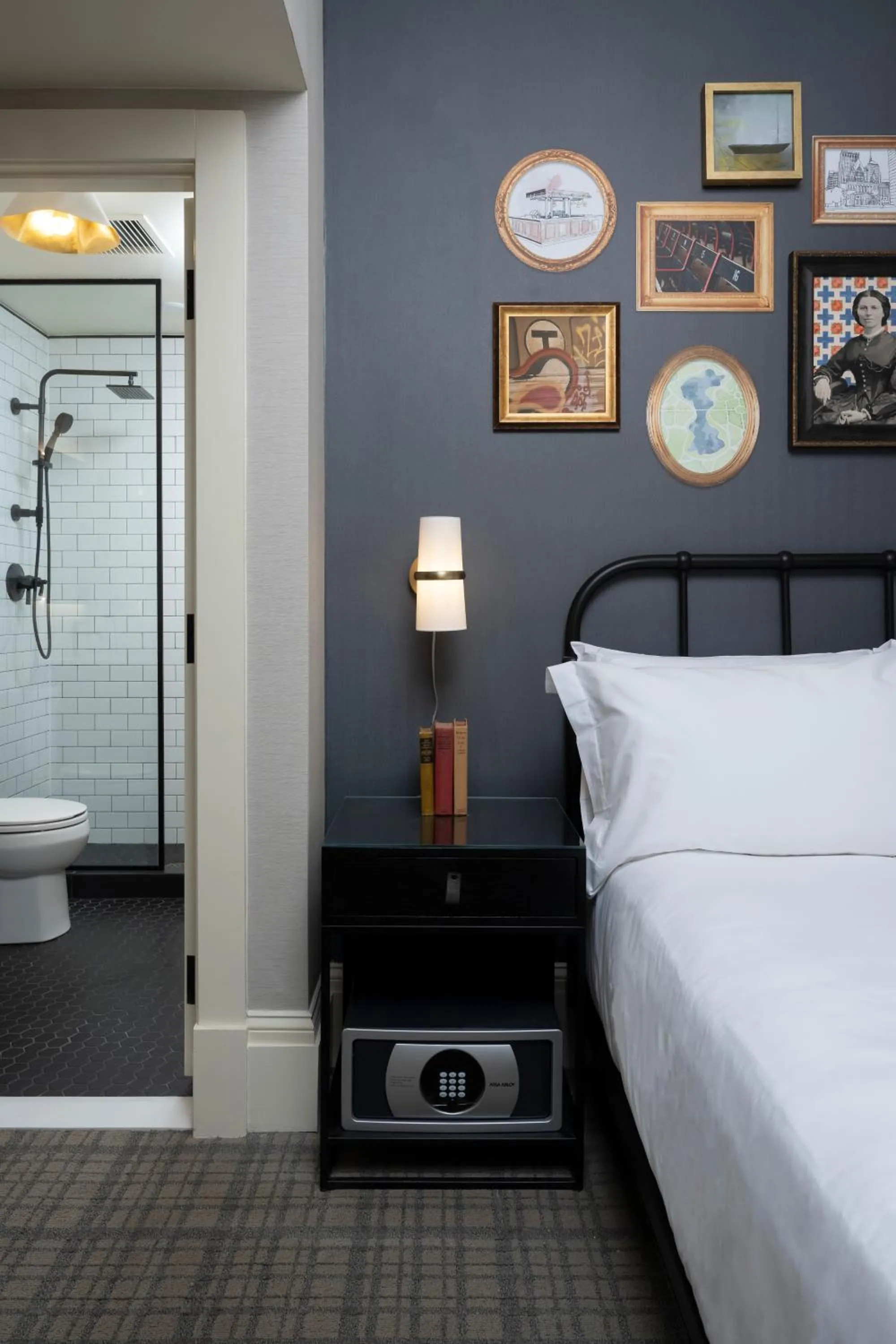 Bed in Copley Square Hotel, a FOUND Hotel