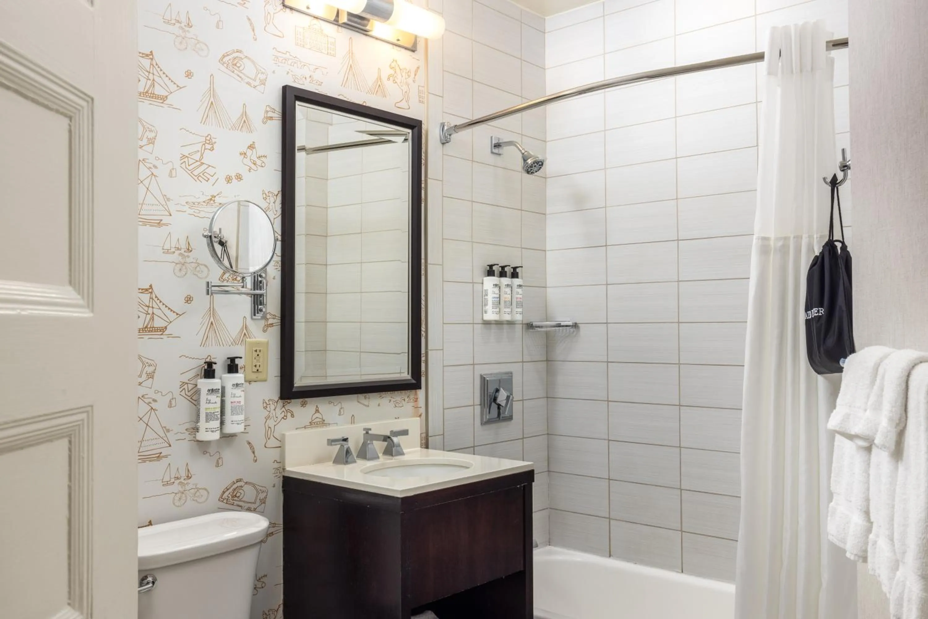 Bathroom in Copley Square Hotel, a FOUND Hotel