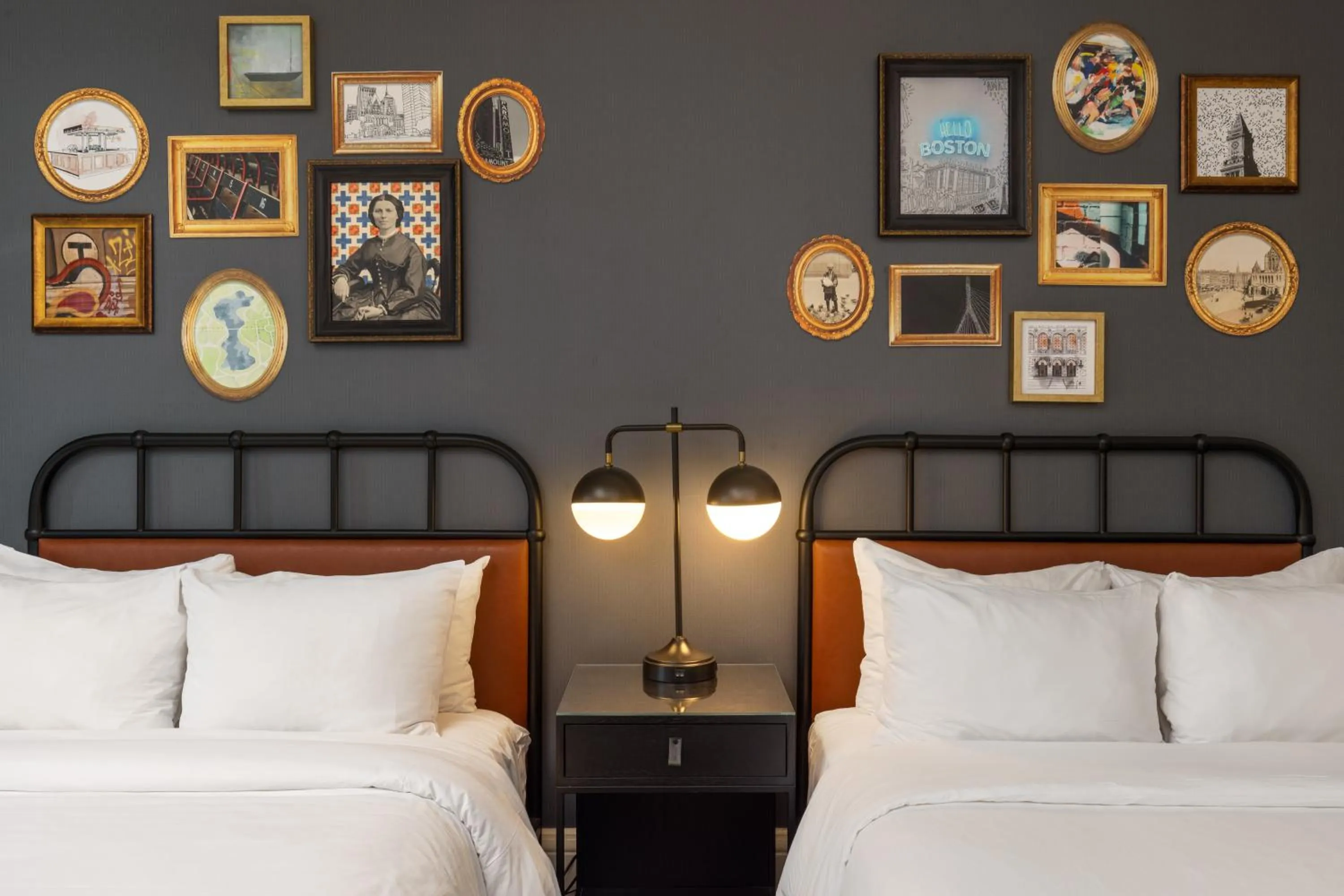 Bed in Copley Square Hotel, a FOUND Hotel