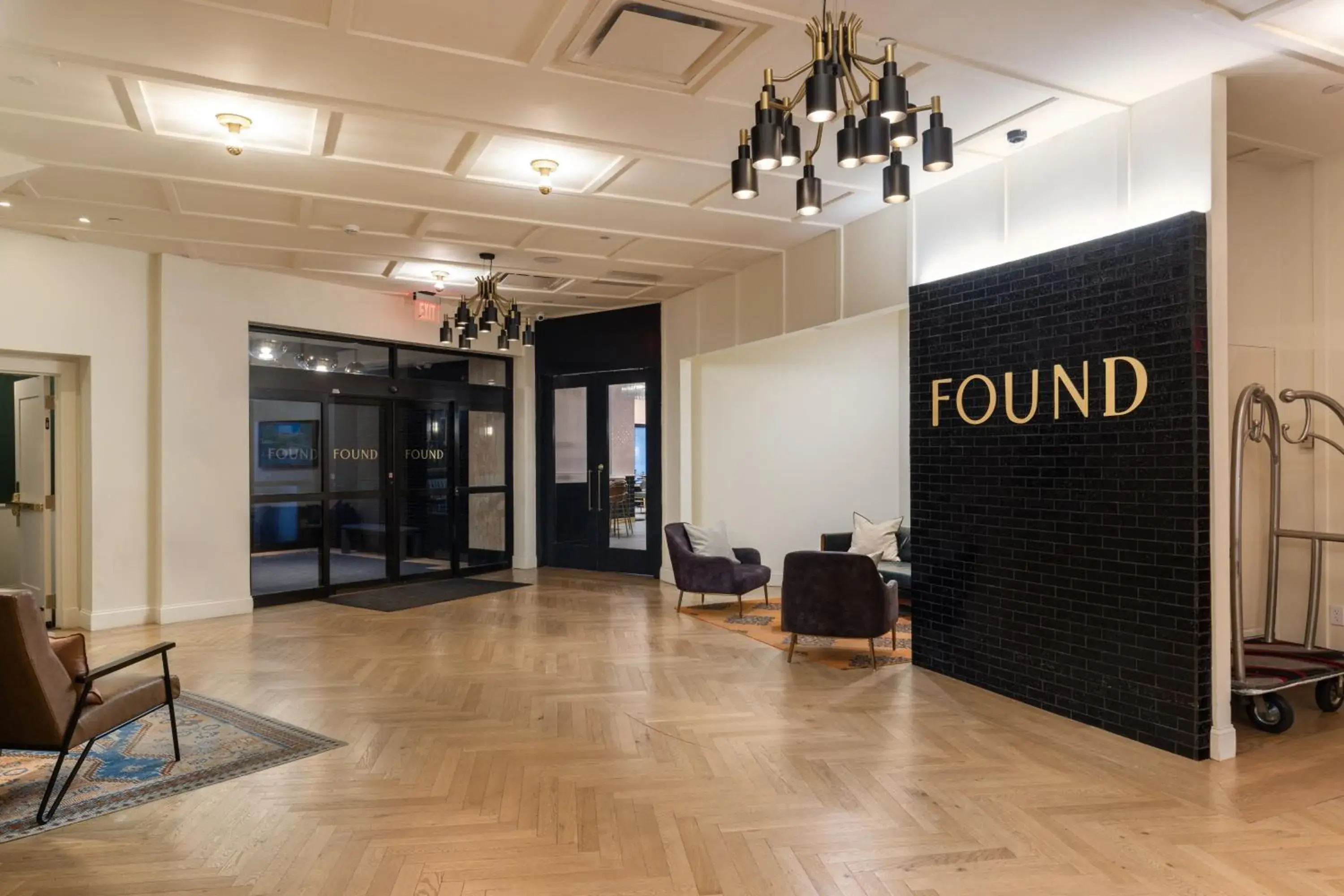 Lobby or reception in Copley Square Hotel, a FOUND Hotel Lobby or reception in Copley Square Hotel, a FOUND Hotel