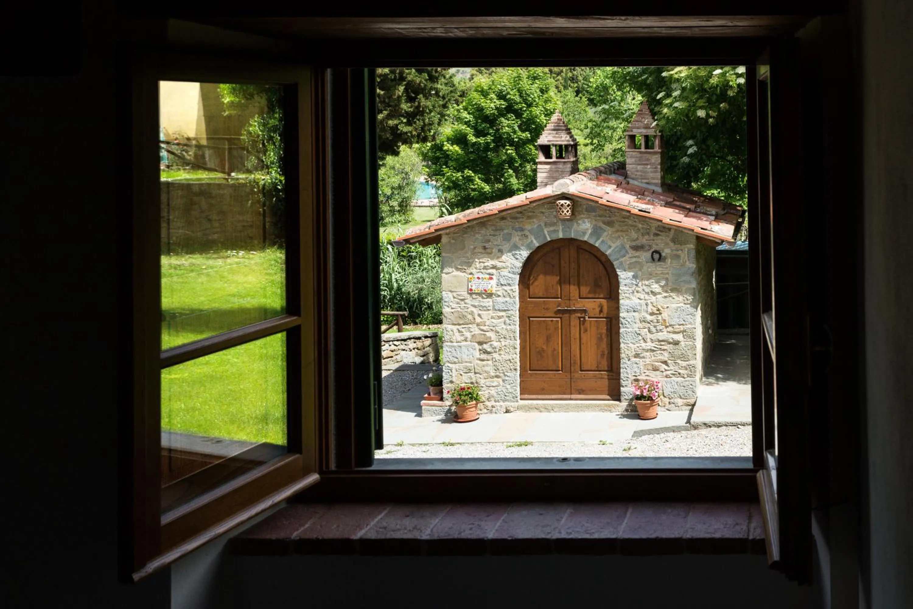 Decorative detail in Casale Vacanze Il Granaio