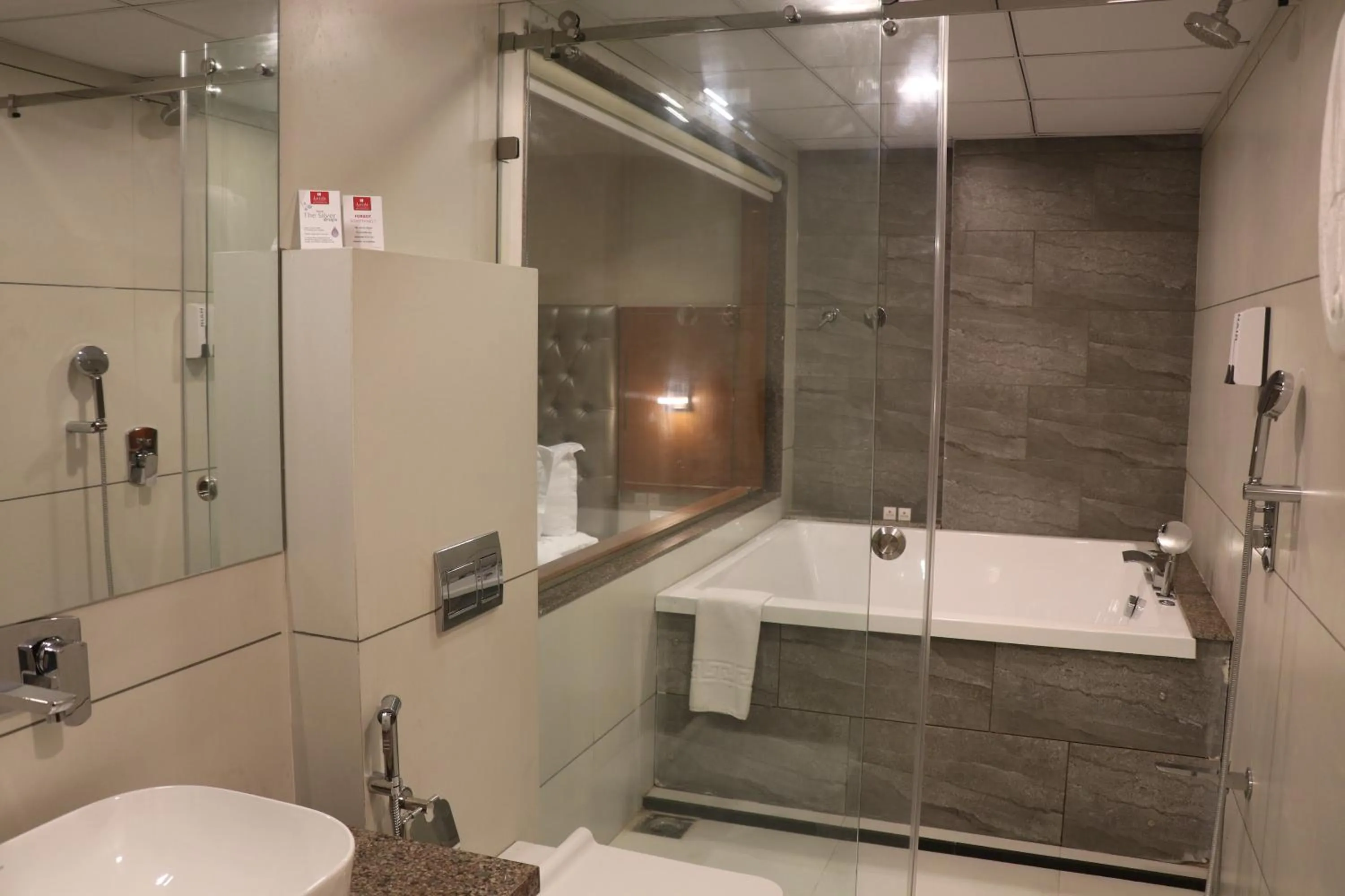 Bathroom in SK Lords Inn Ahmedabad