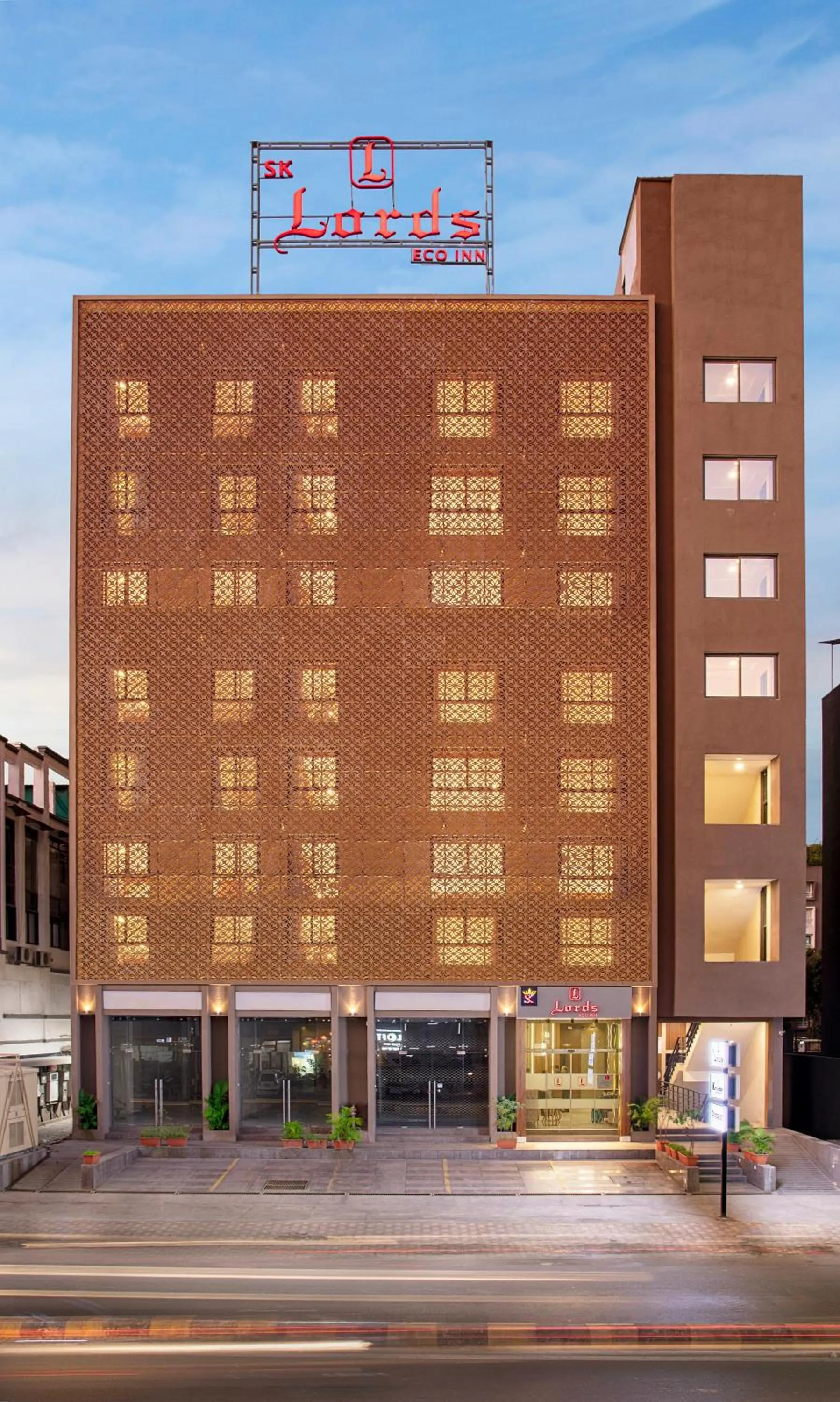 Property building in SK Lords Inn Ahmedabad