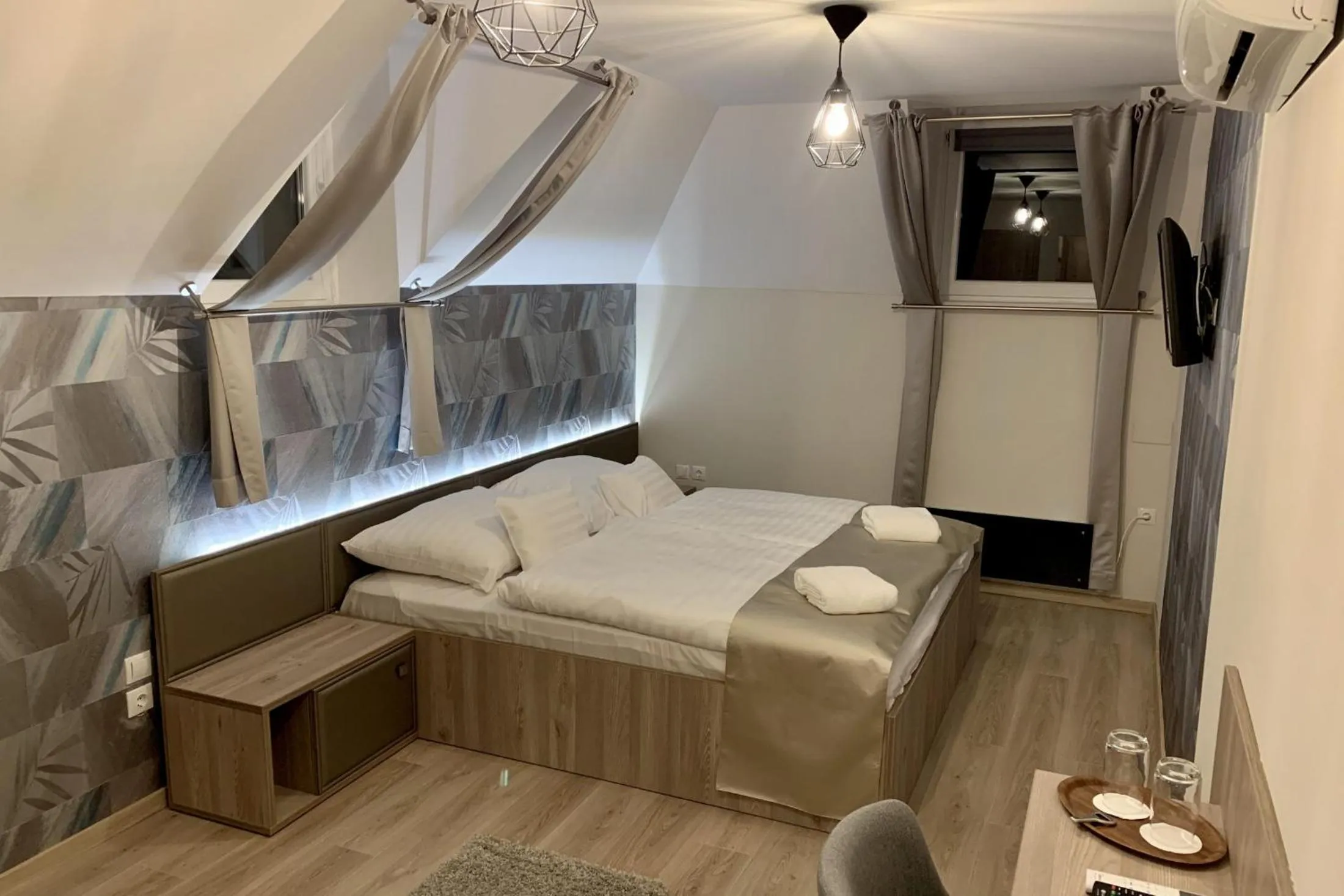 Bed in Fogadó a Két Tölgyfához