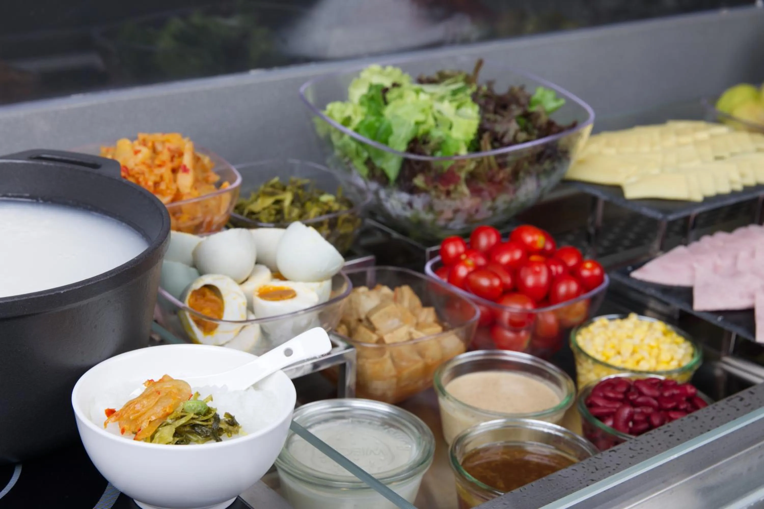 Continental breakfast in Campanile Shanghai Huaihai