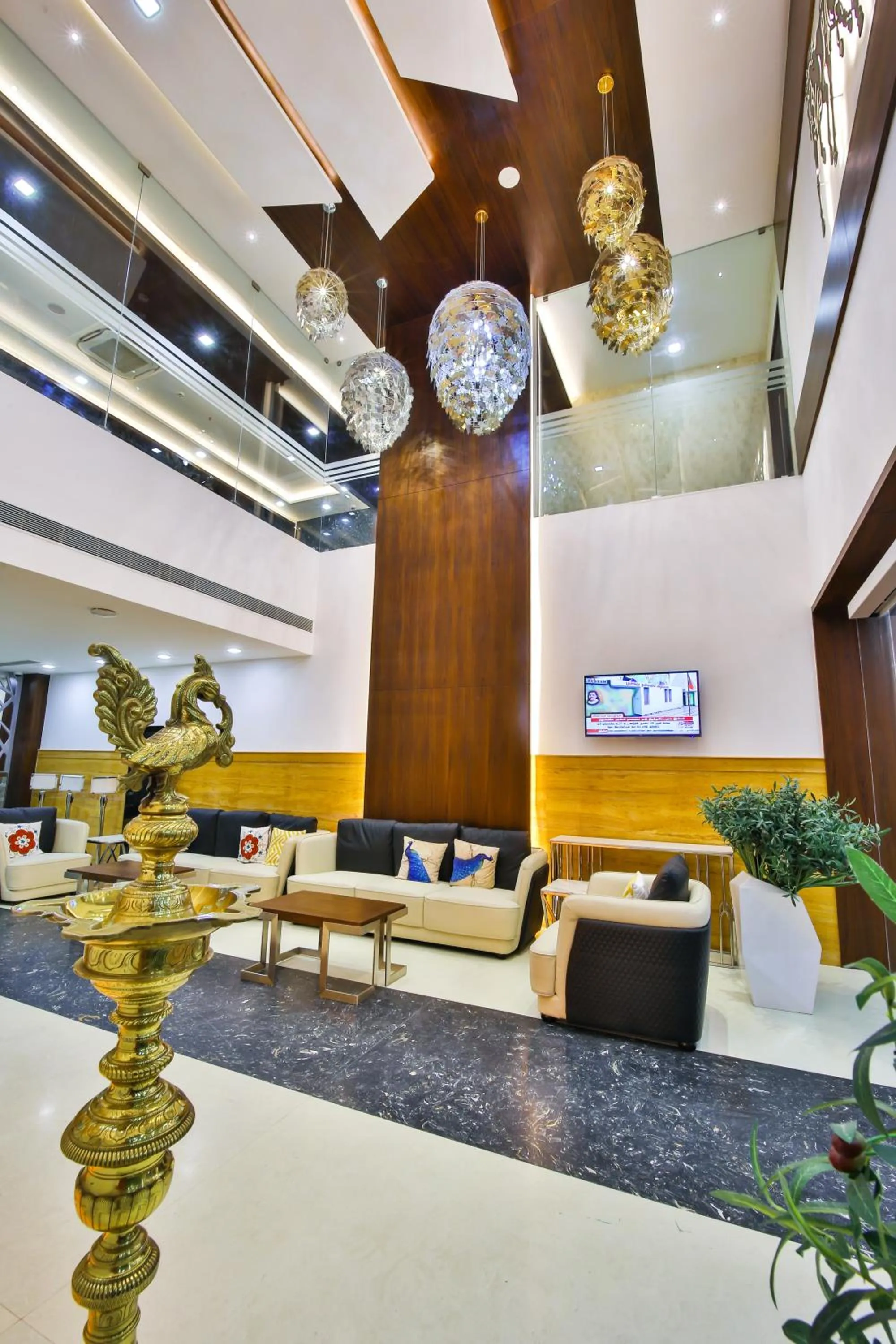 Lobby or reception in The Royal Grand
