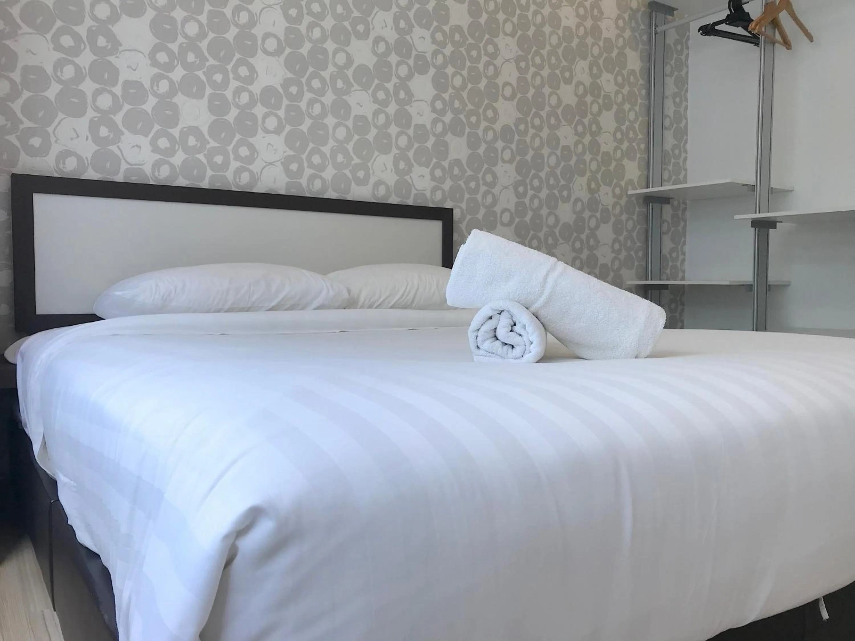 Bed in The Wave Suites Melaka