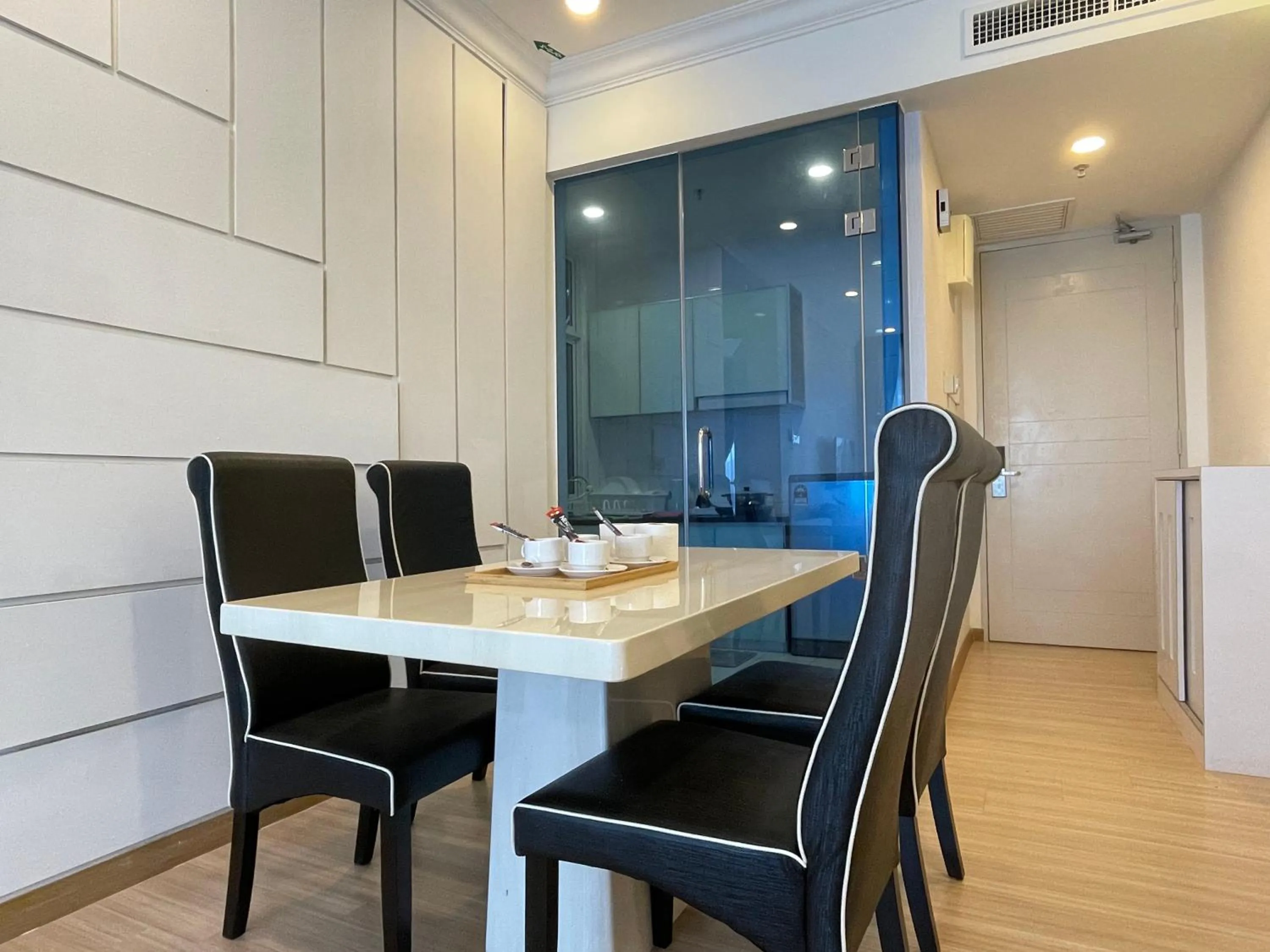 Dining area in The Wave Suites Melaka