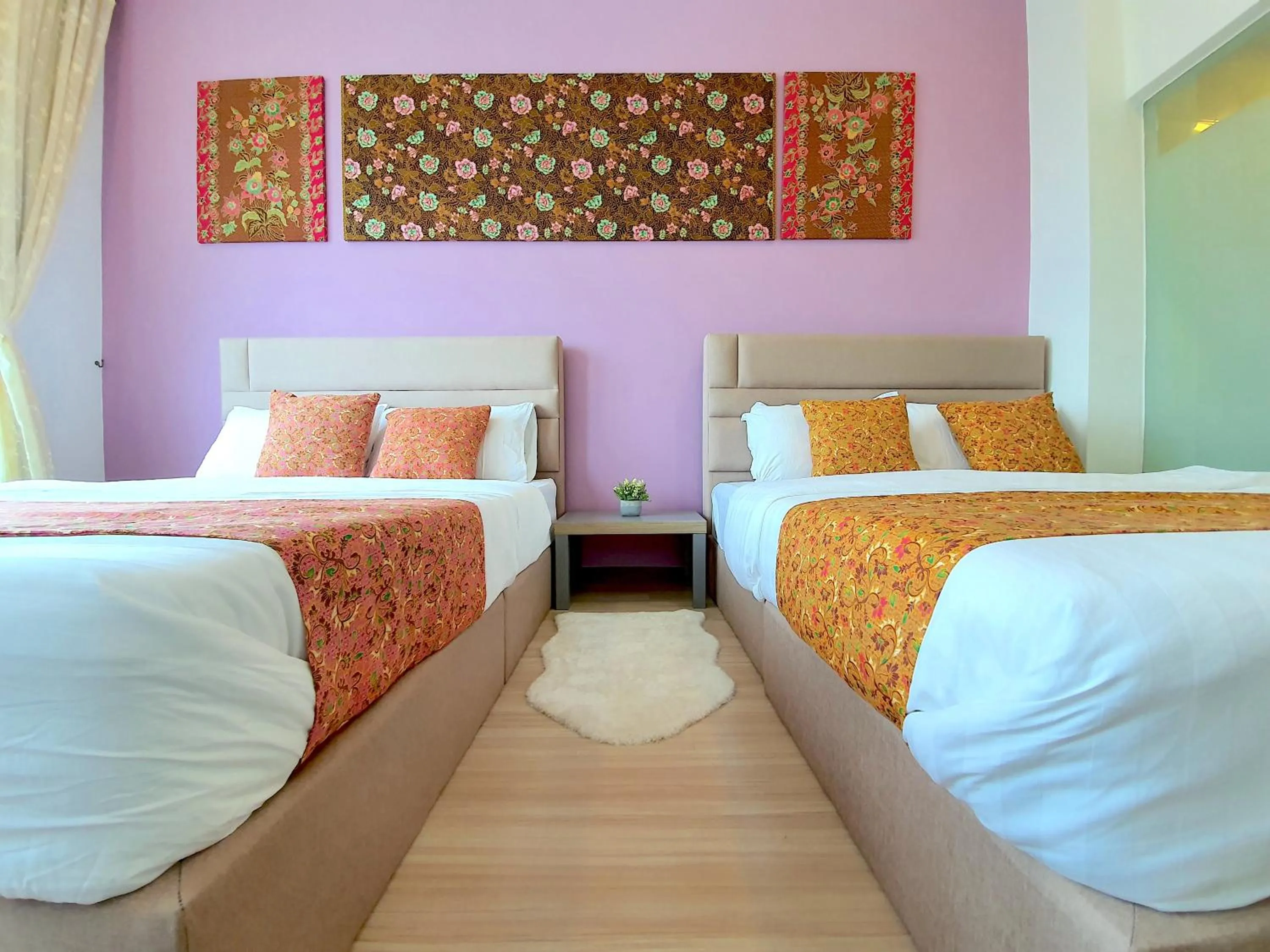 Bed in The Wave Suites Melaka