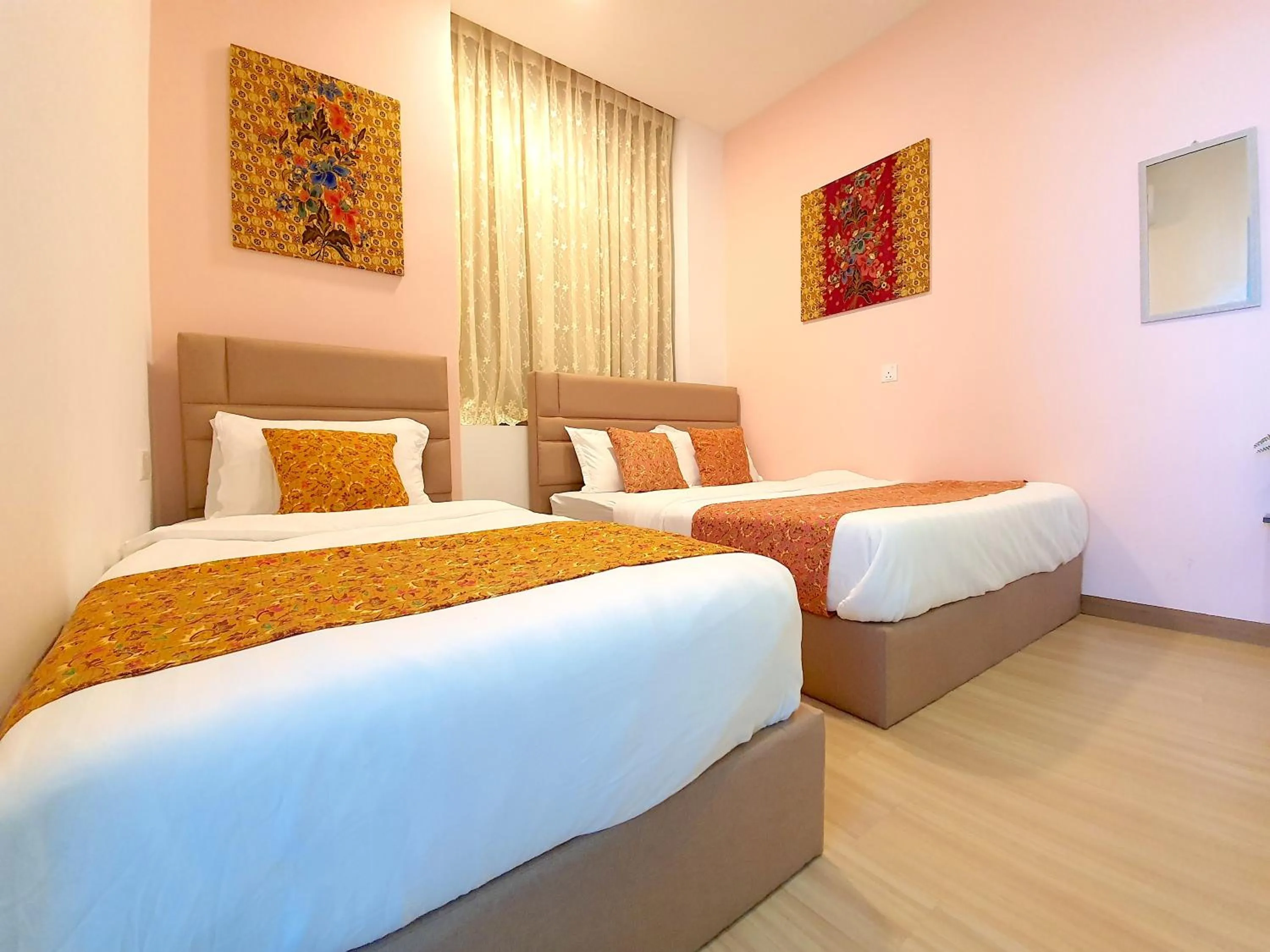 Bed in The Wave Suites Melaka