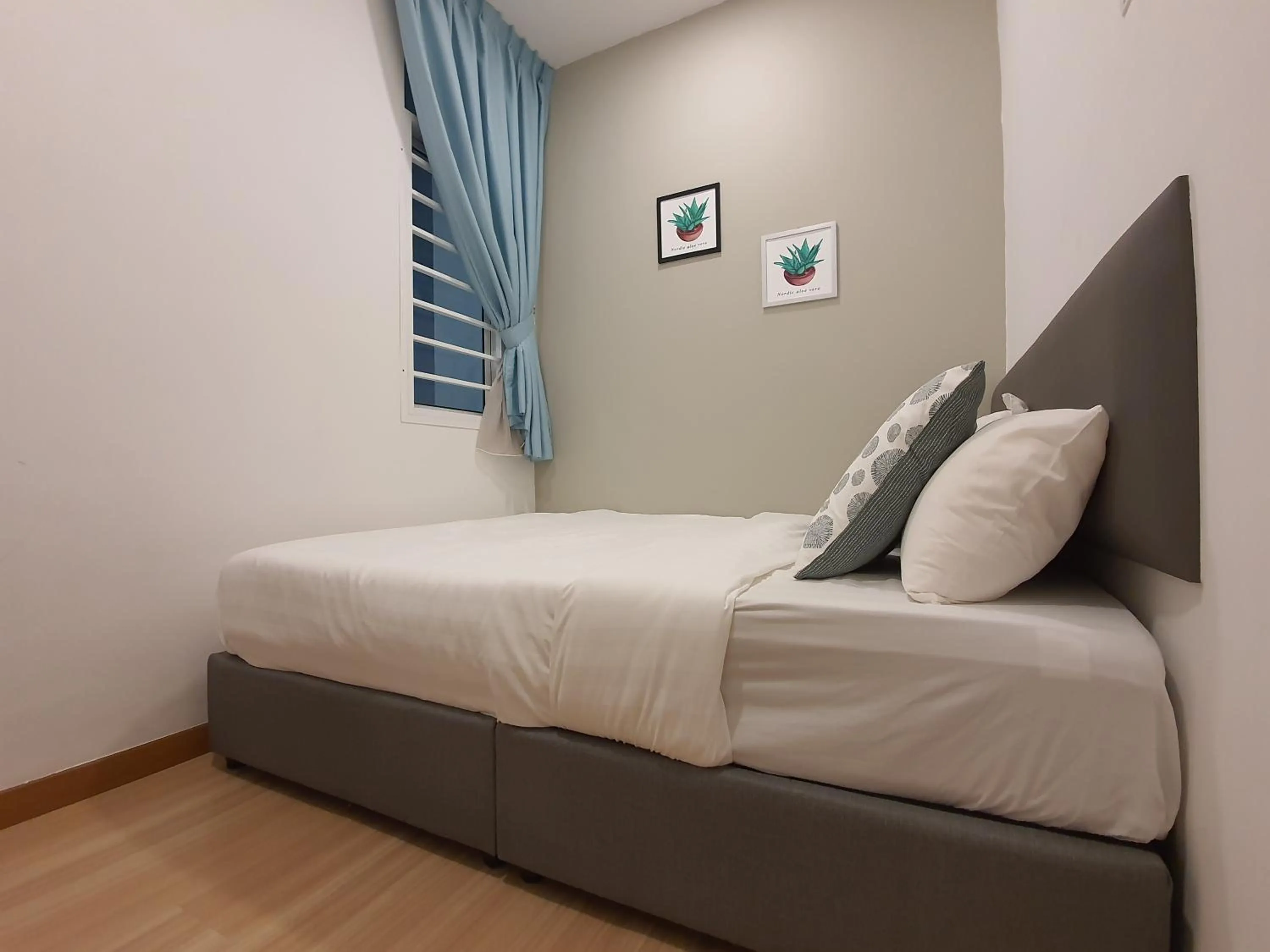 Bed in The Wave Suites Melaka