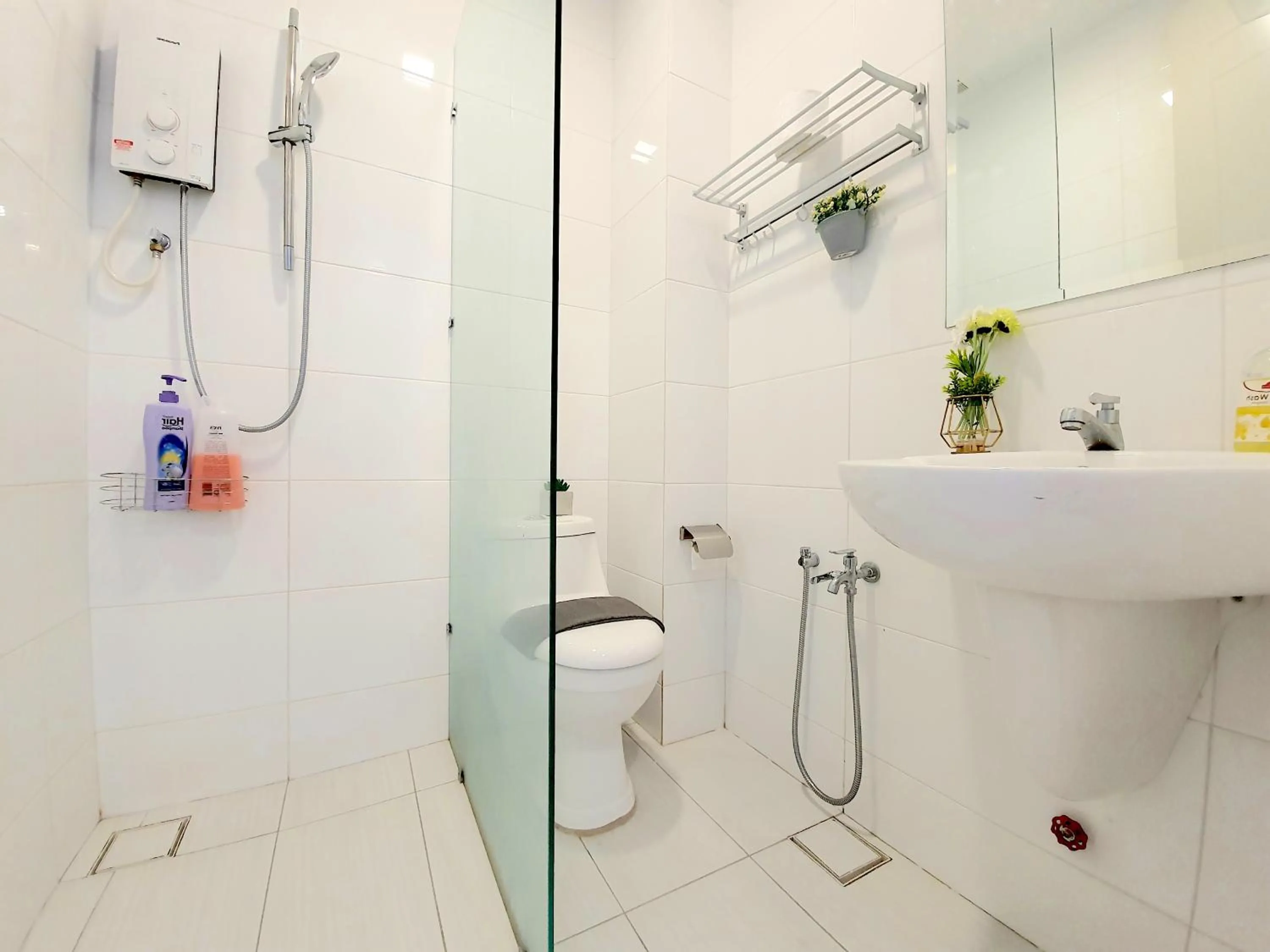 Bathroom in The Wave Suites Melaka