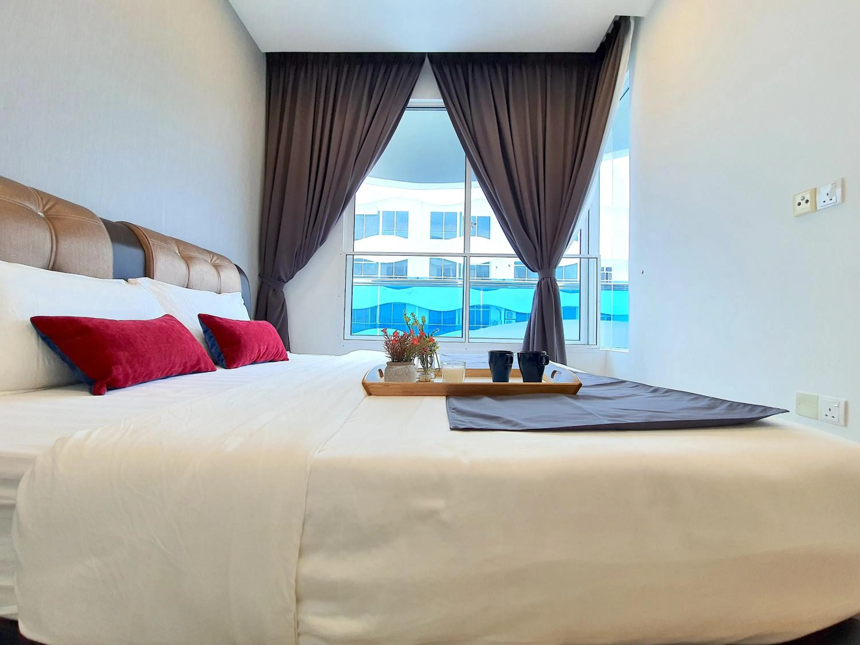 Bedroom, Bed in The Wave Suites Melaka