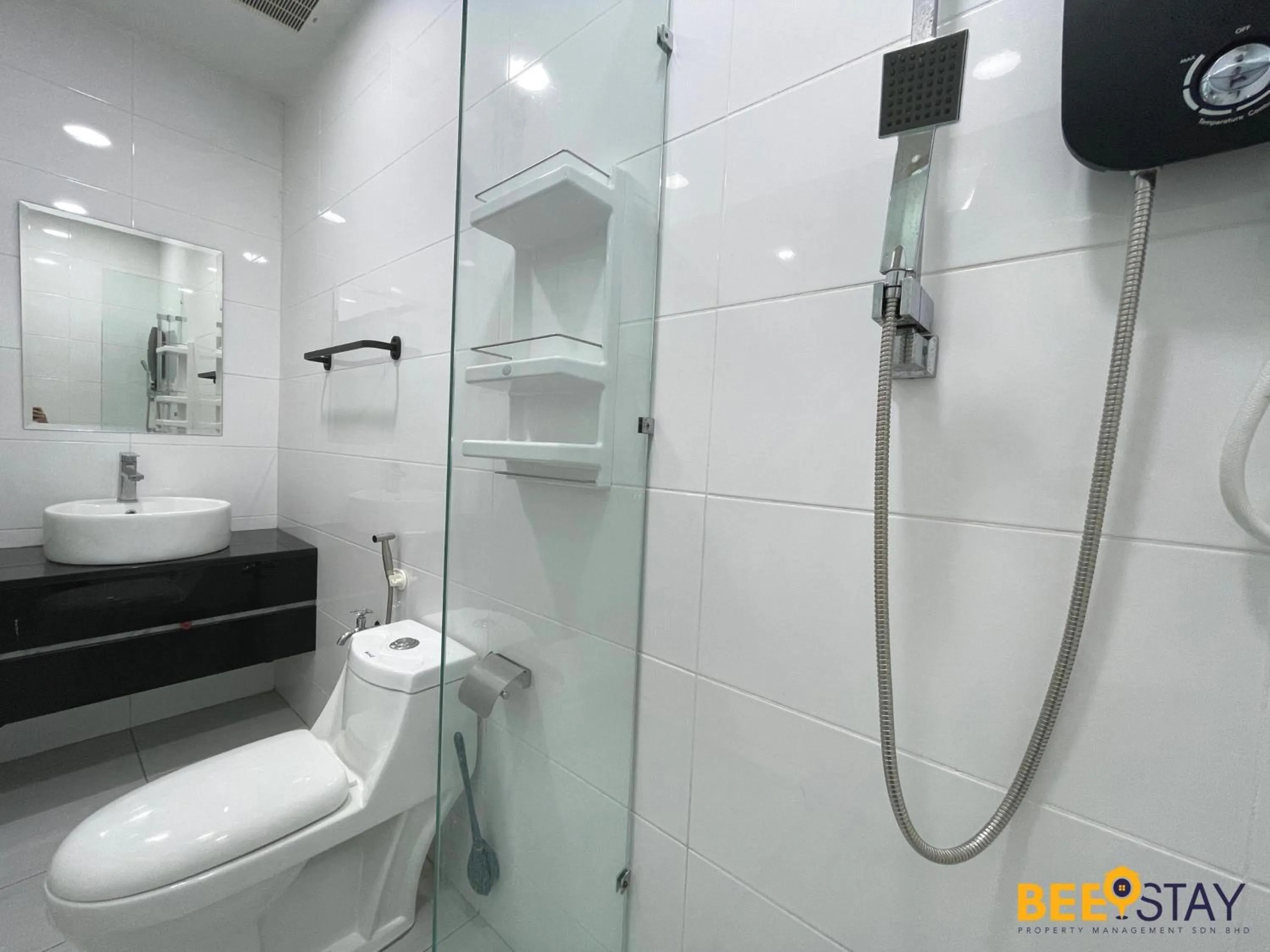 Bathroom in The Wave Suites Melaka