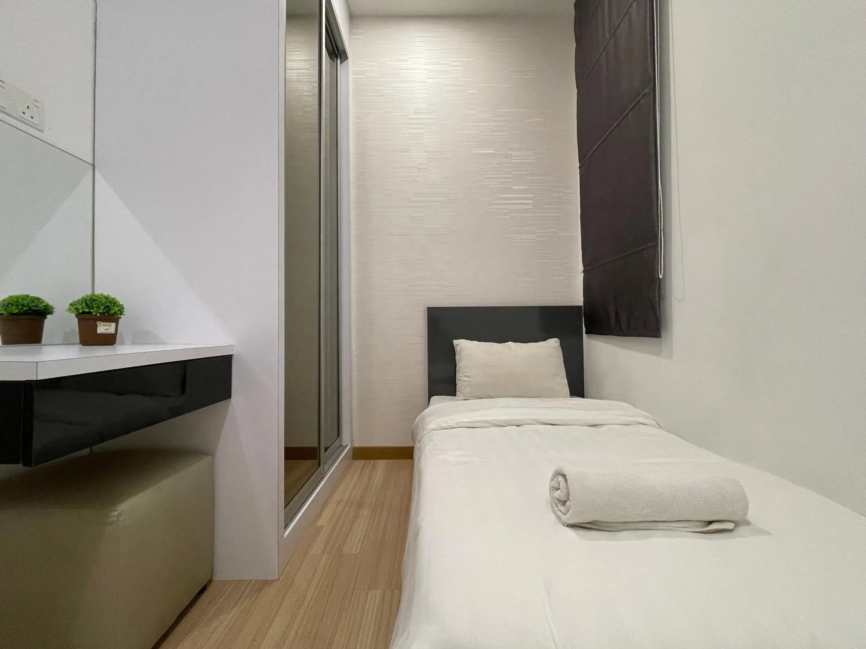 Bed in The Wave Suites Melaka