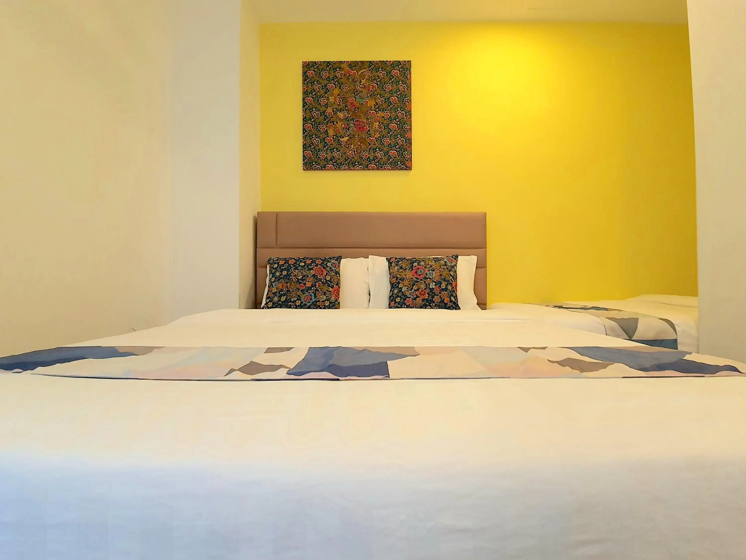 Bed in The Wave Suites Melaka