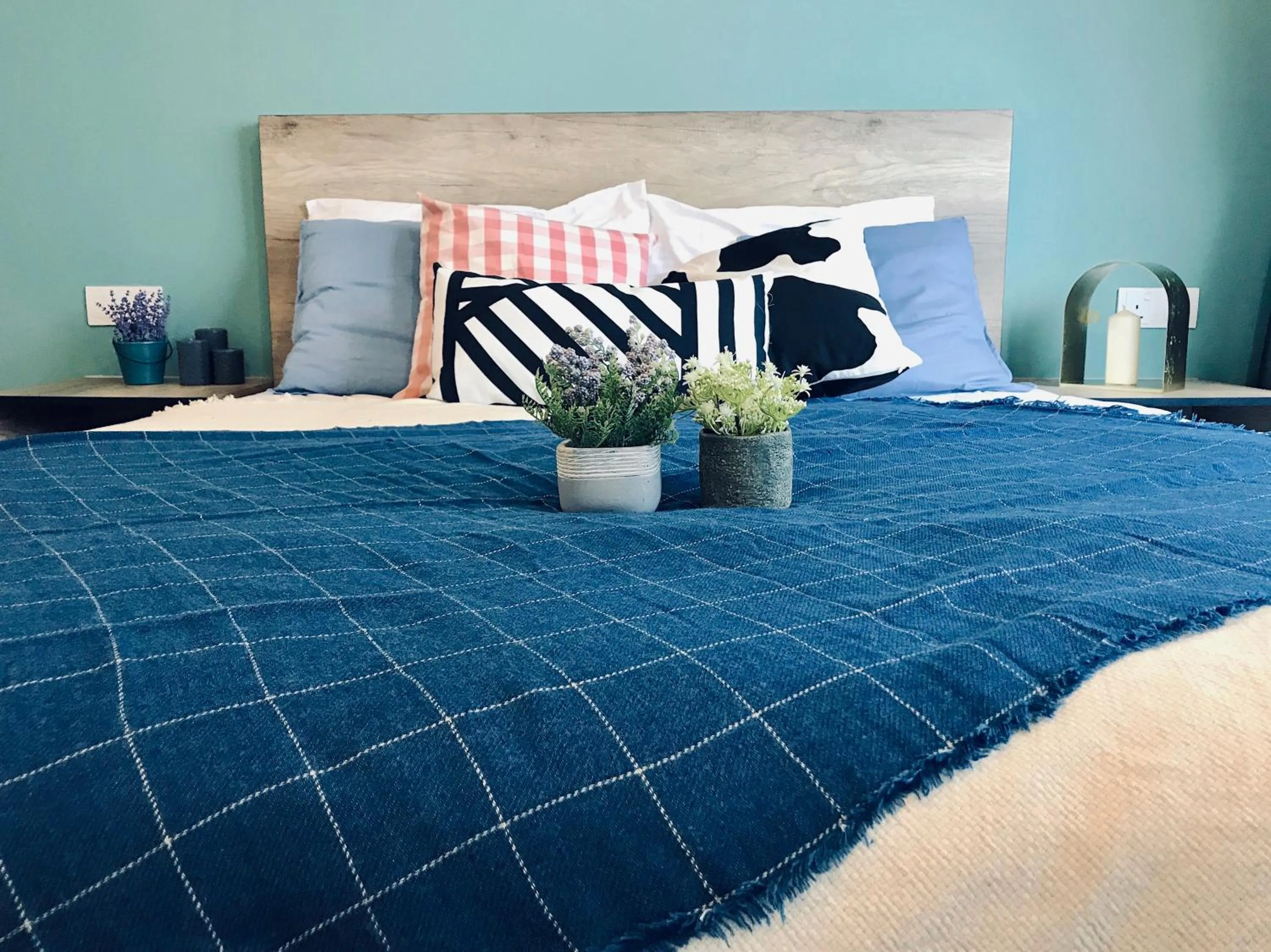 Bed in The Wave Suites Melaka