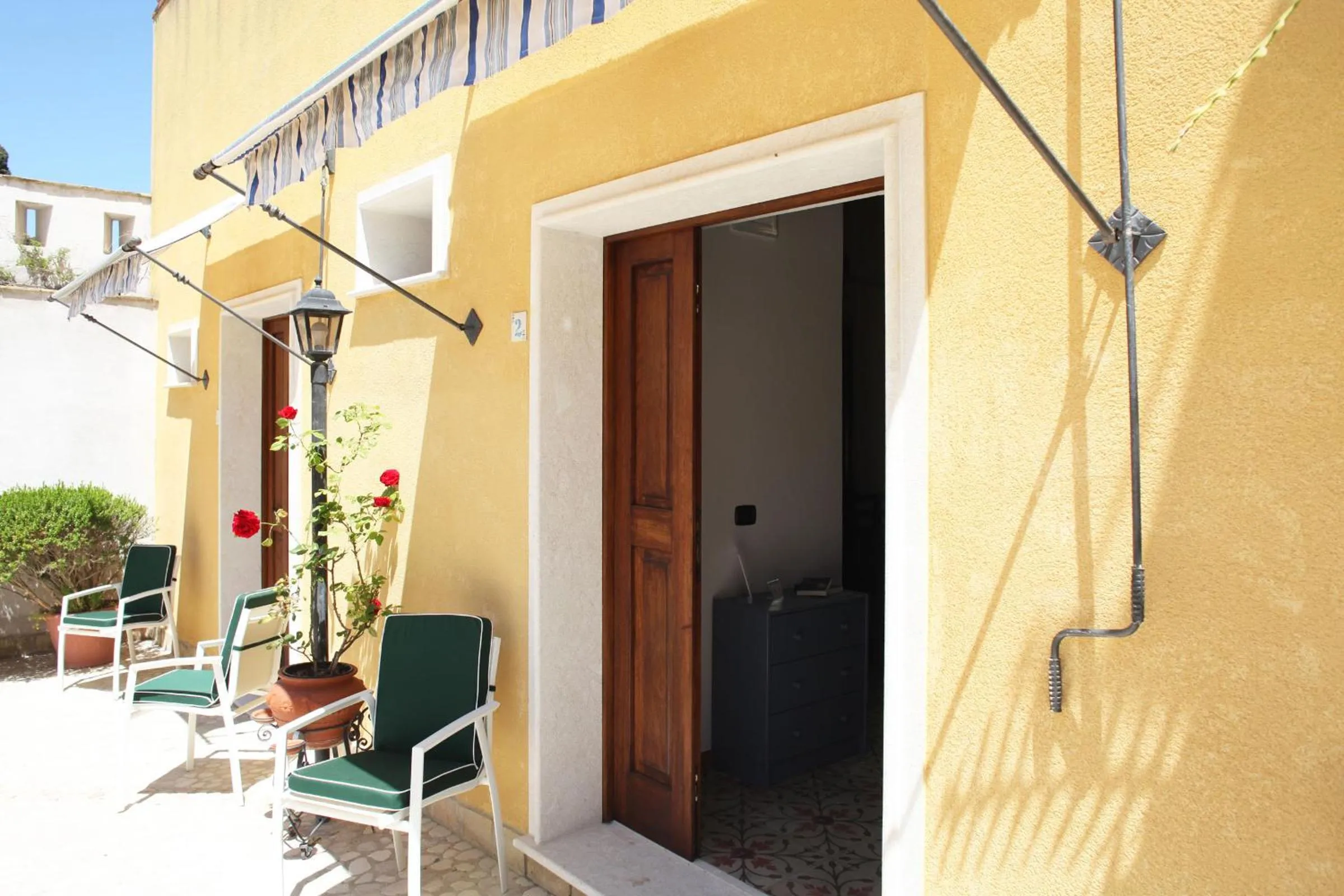 Patio in Bed And Breakfast Villa Pilati