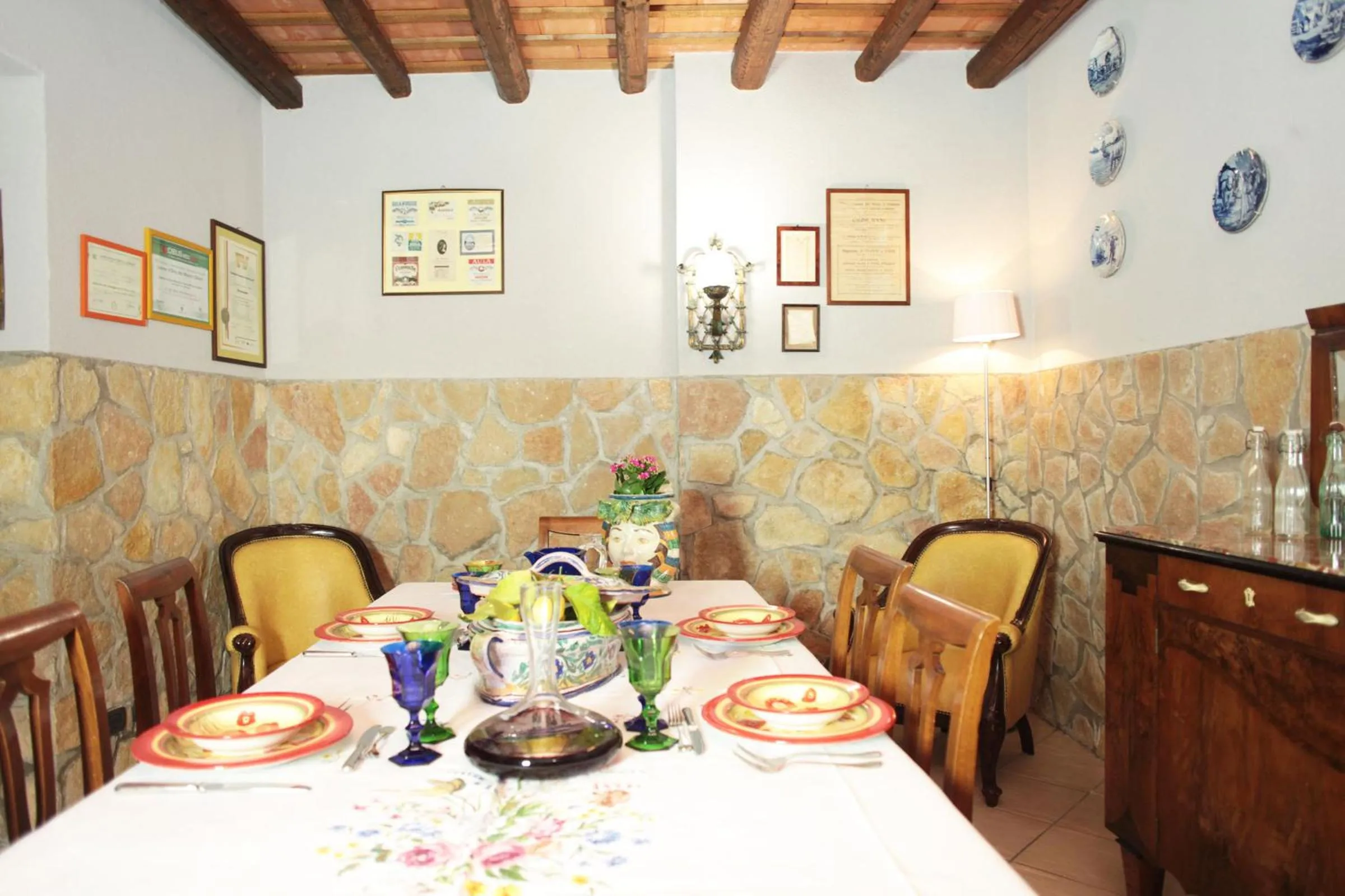 Decorative detail in Bed And Breakfast Villa Pilati