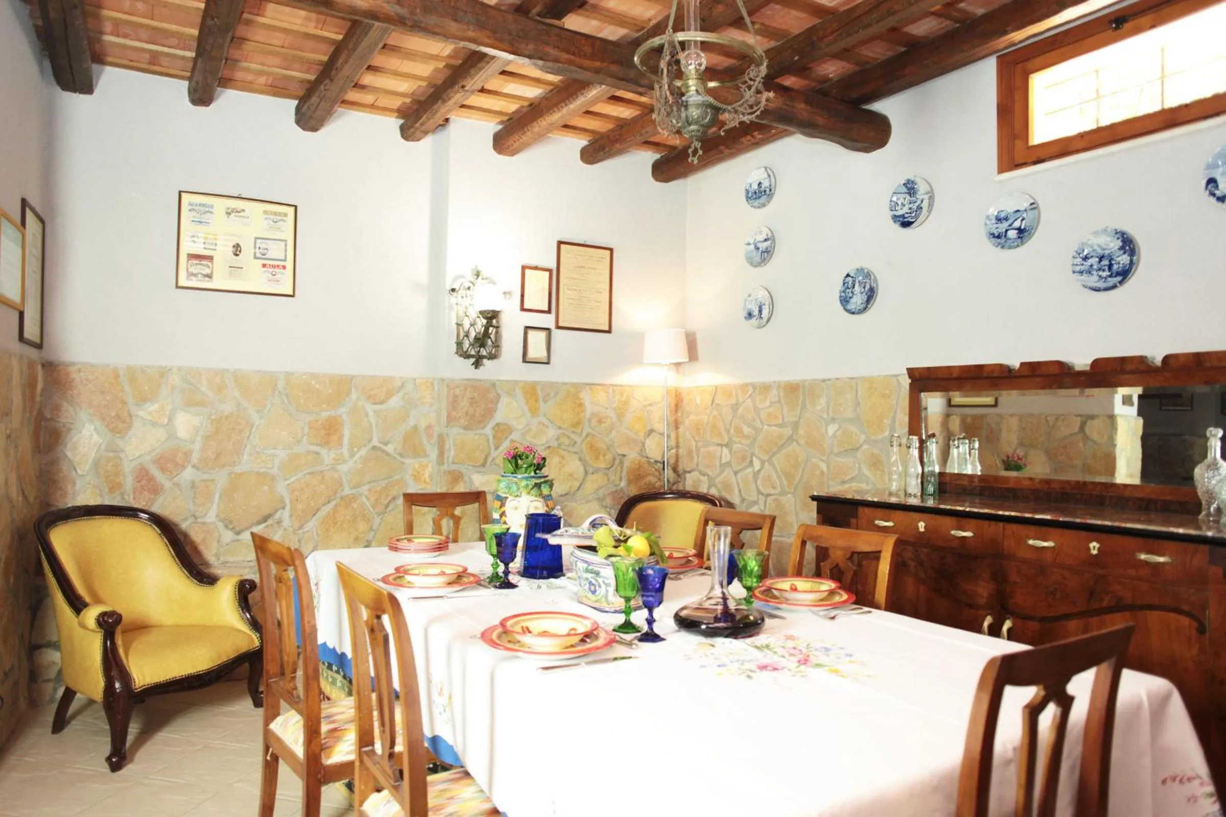 Decorative detail in Bed And Breakfast Villa Pilati