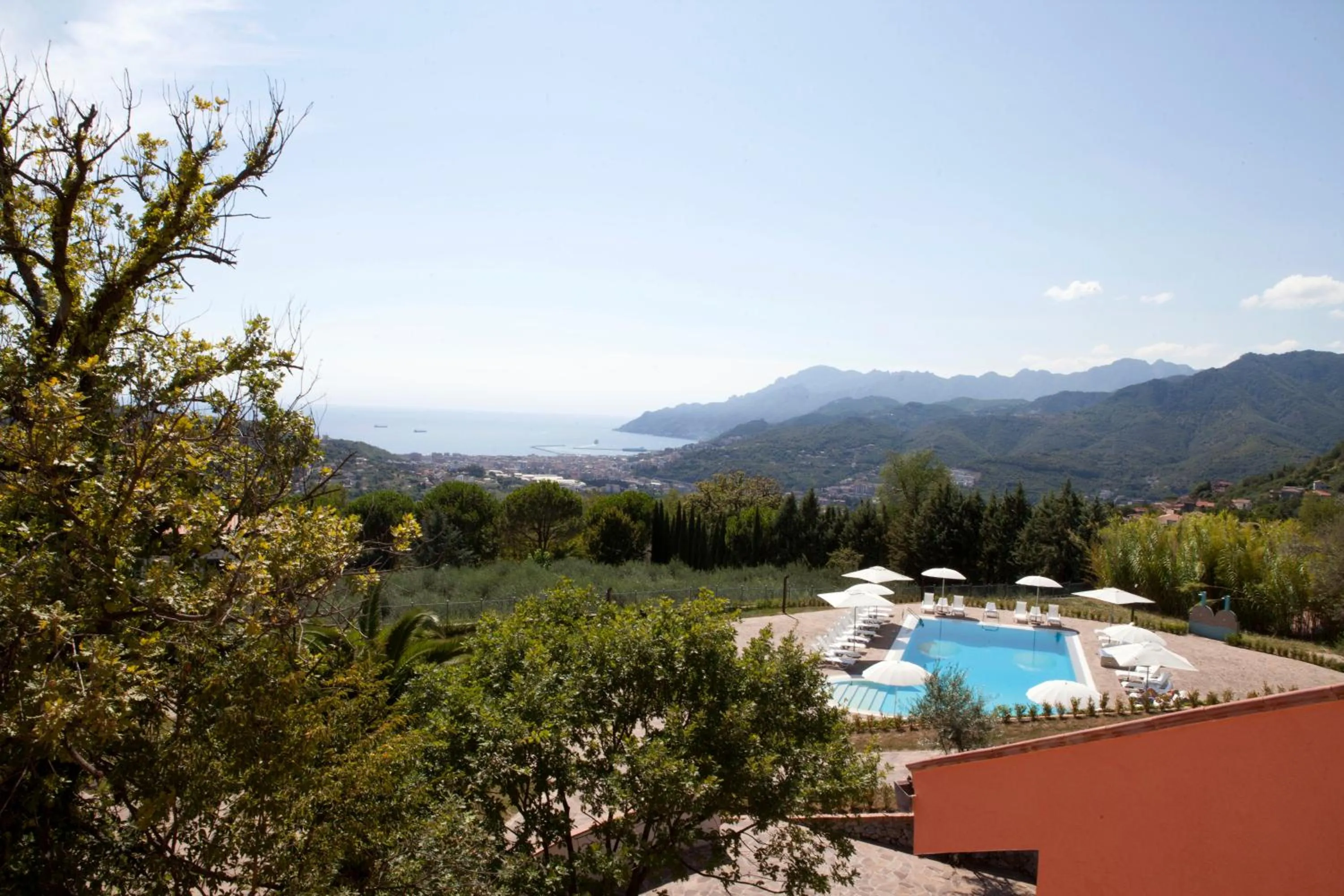 Bird's eye view in B&B Villa Setharè