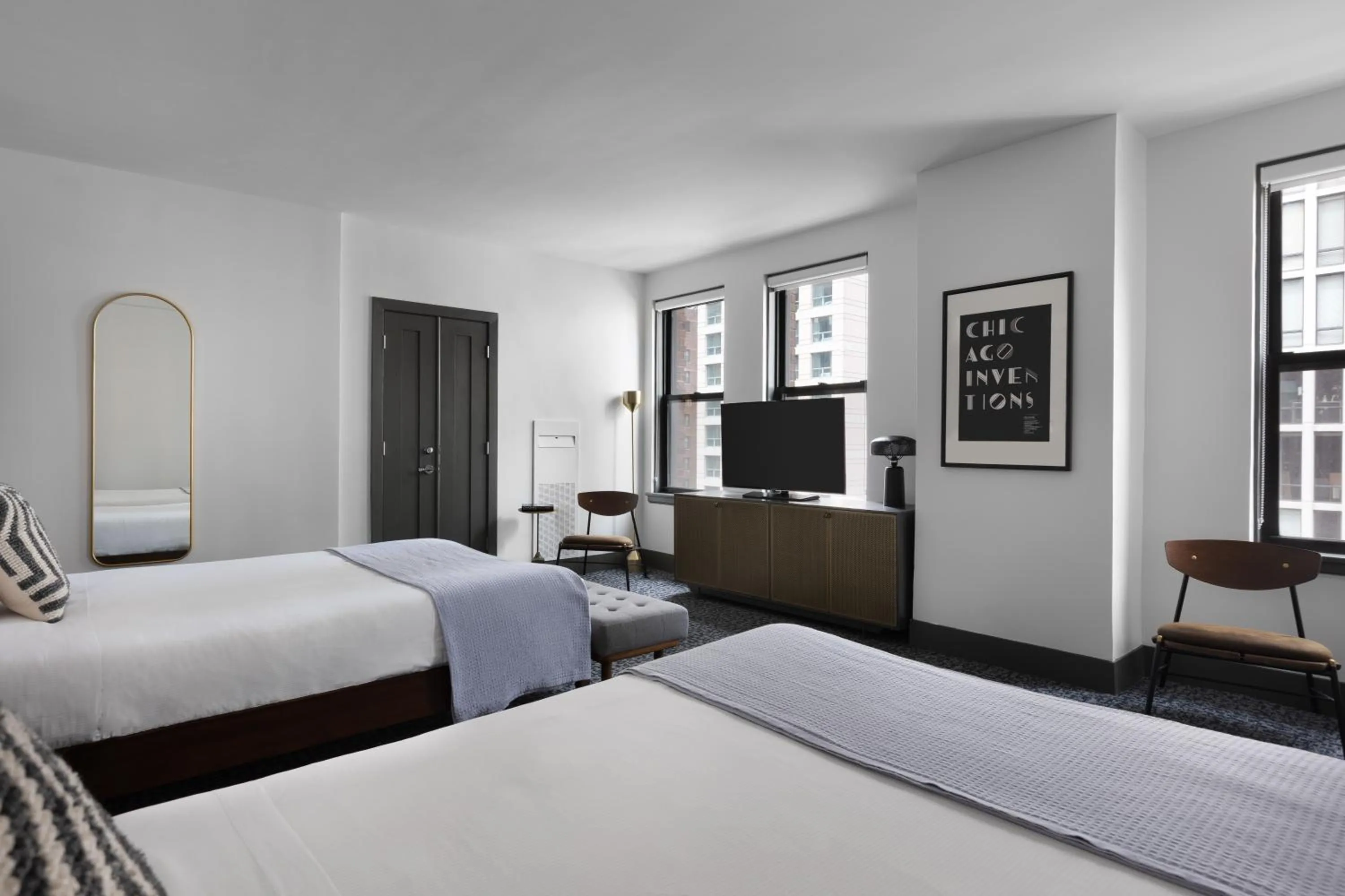 Bedroom in Raffaello Hotel