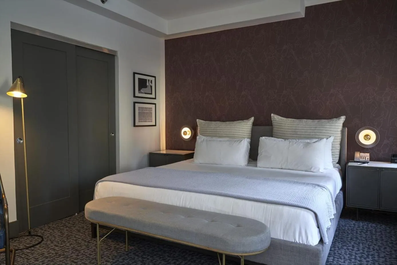 Bedroom in Raffaello Hotel