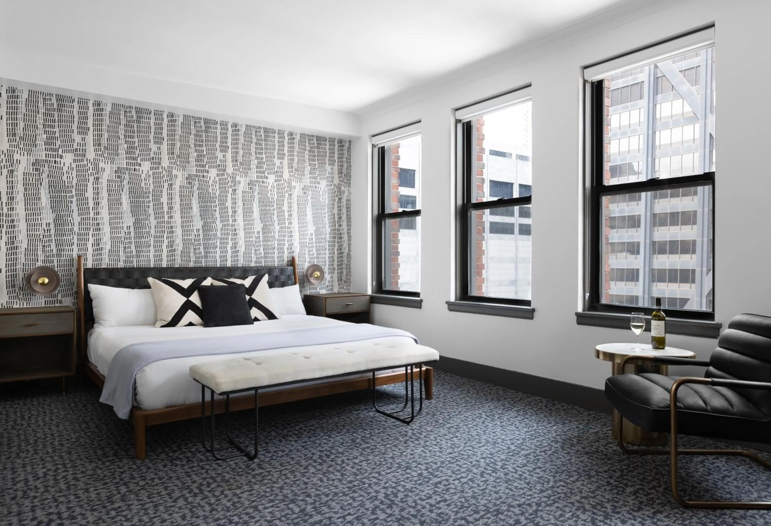 Bedroom in Raffaello Hotel