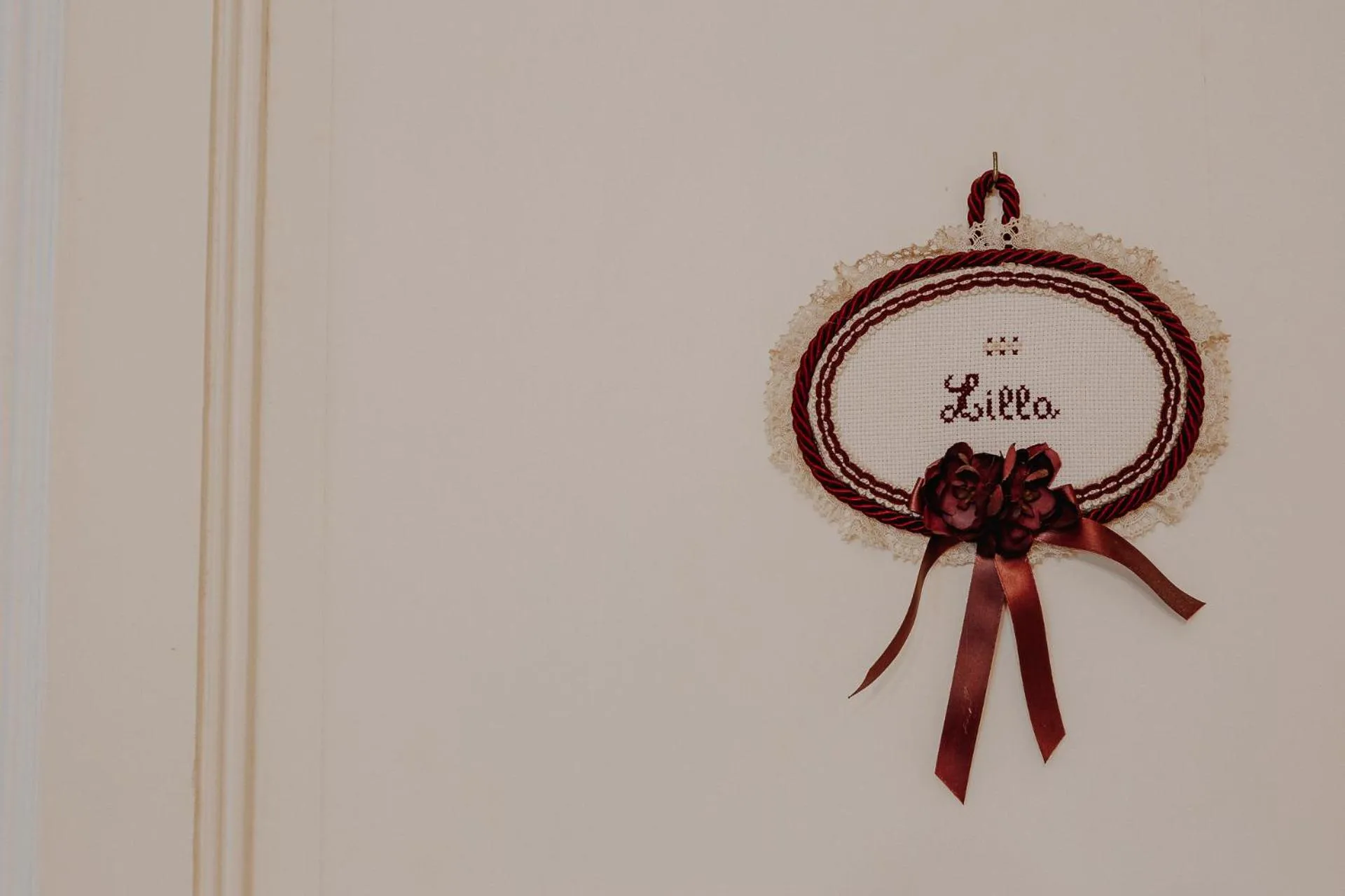 Decorative detail in La Baronessa B&B