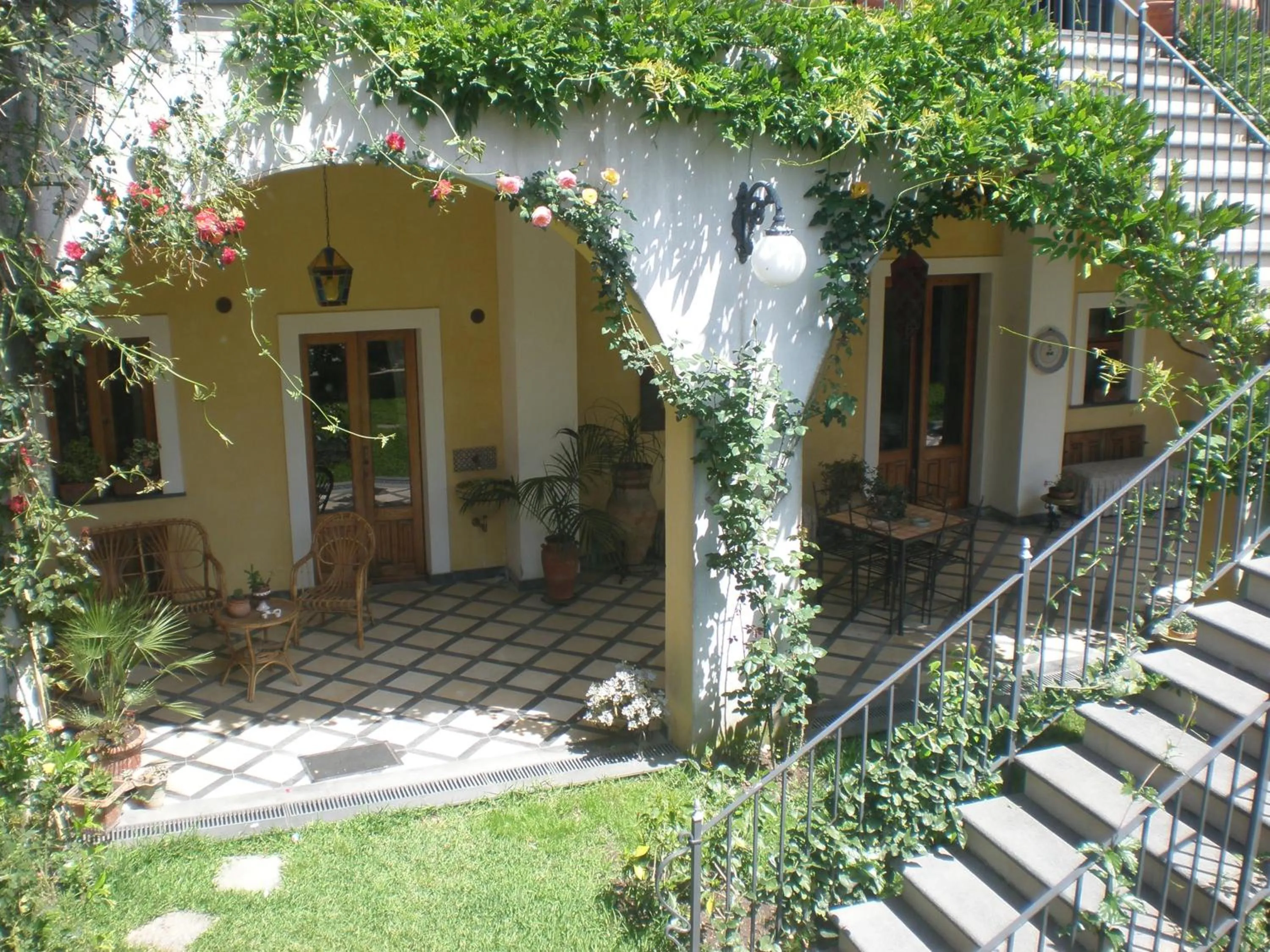 Patio in La Baronessa B&B