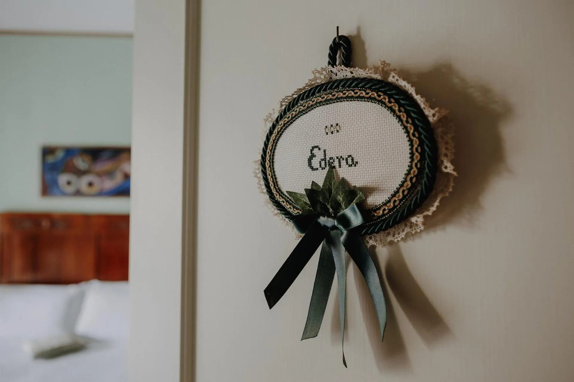 Decorative detail in La Baronessa B&B