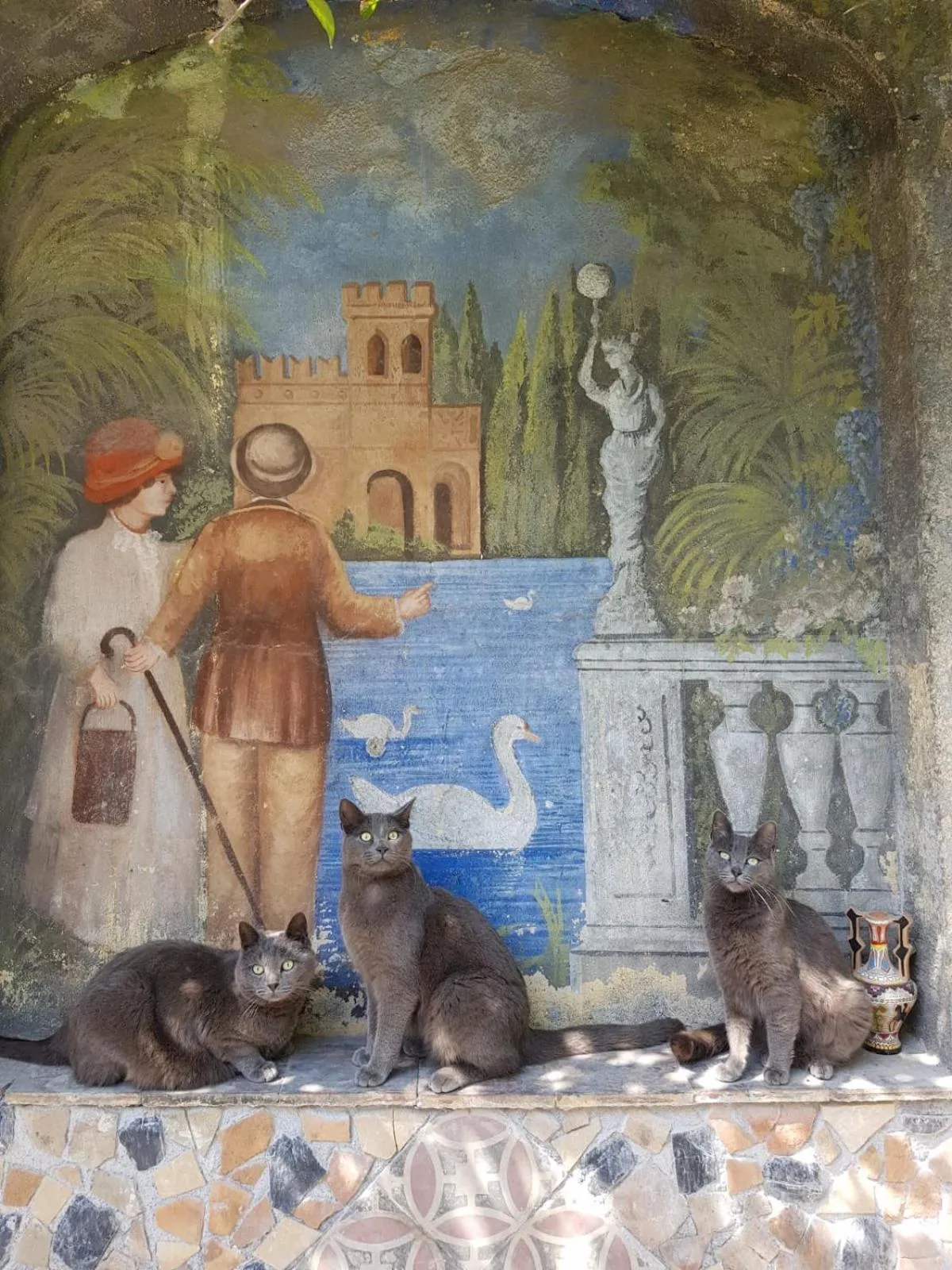 Decorative detail in La Baronessa B&B