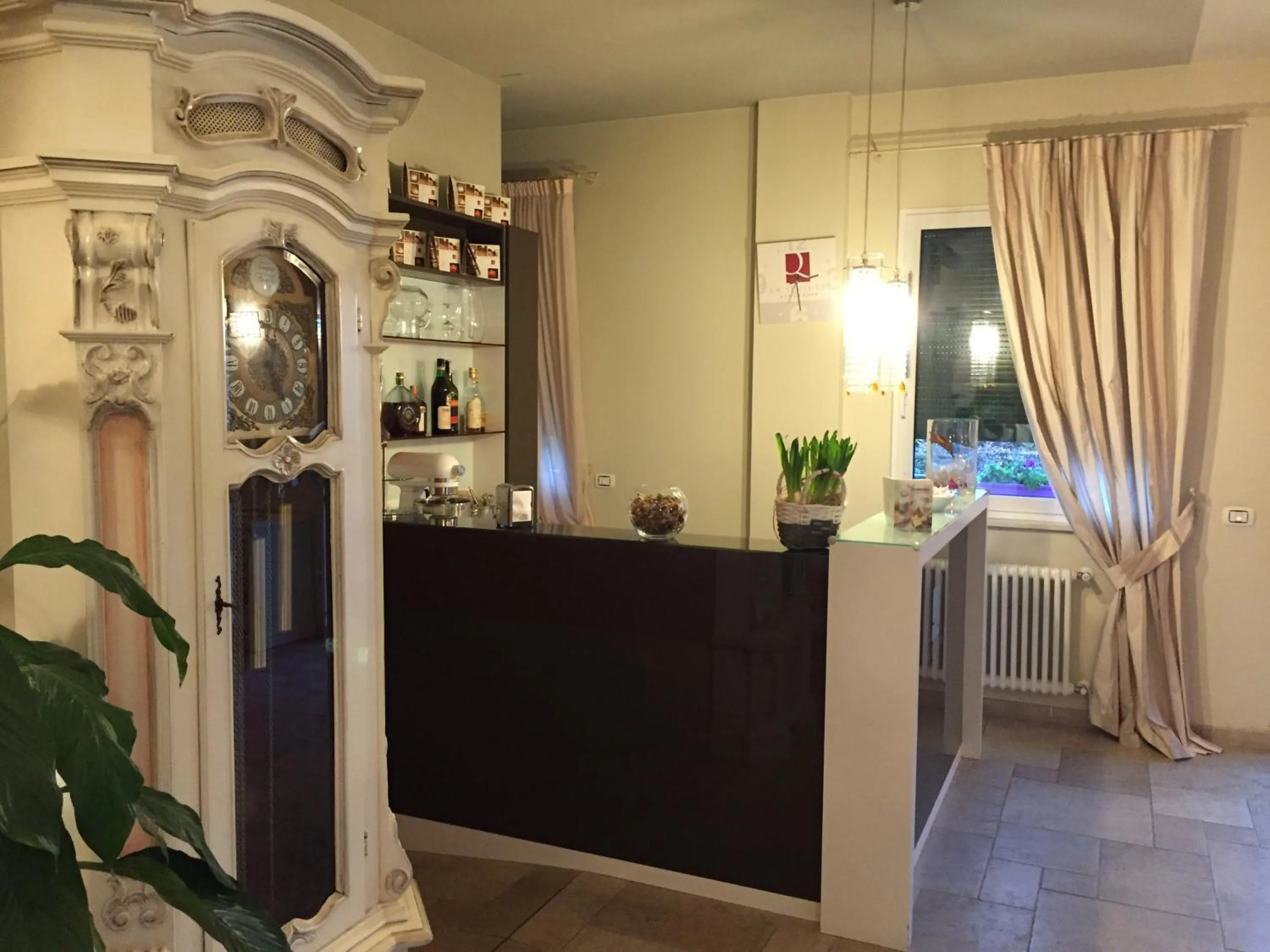 Decorative detail in Albergo La Quiete