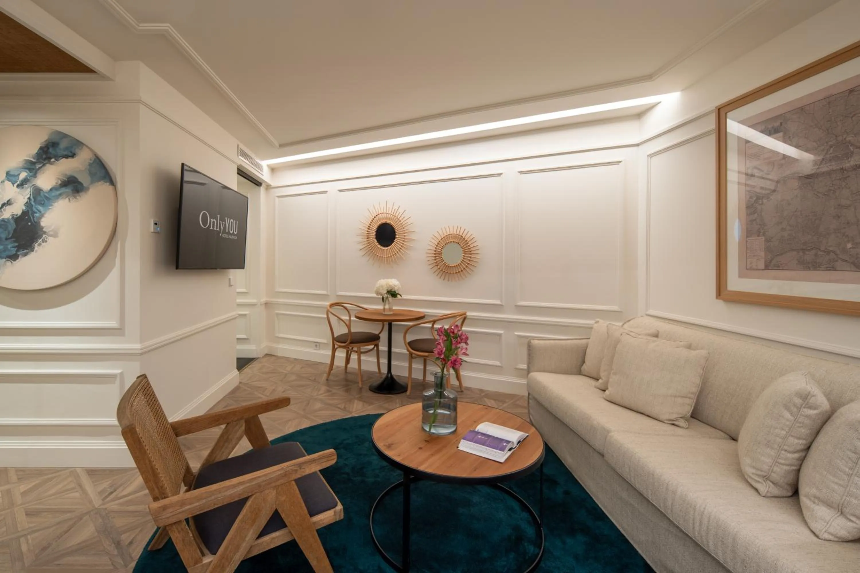 Living room in Only YOU Hotel Valencia