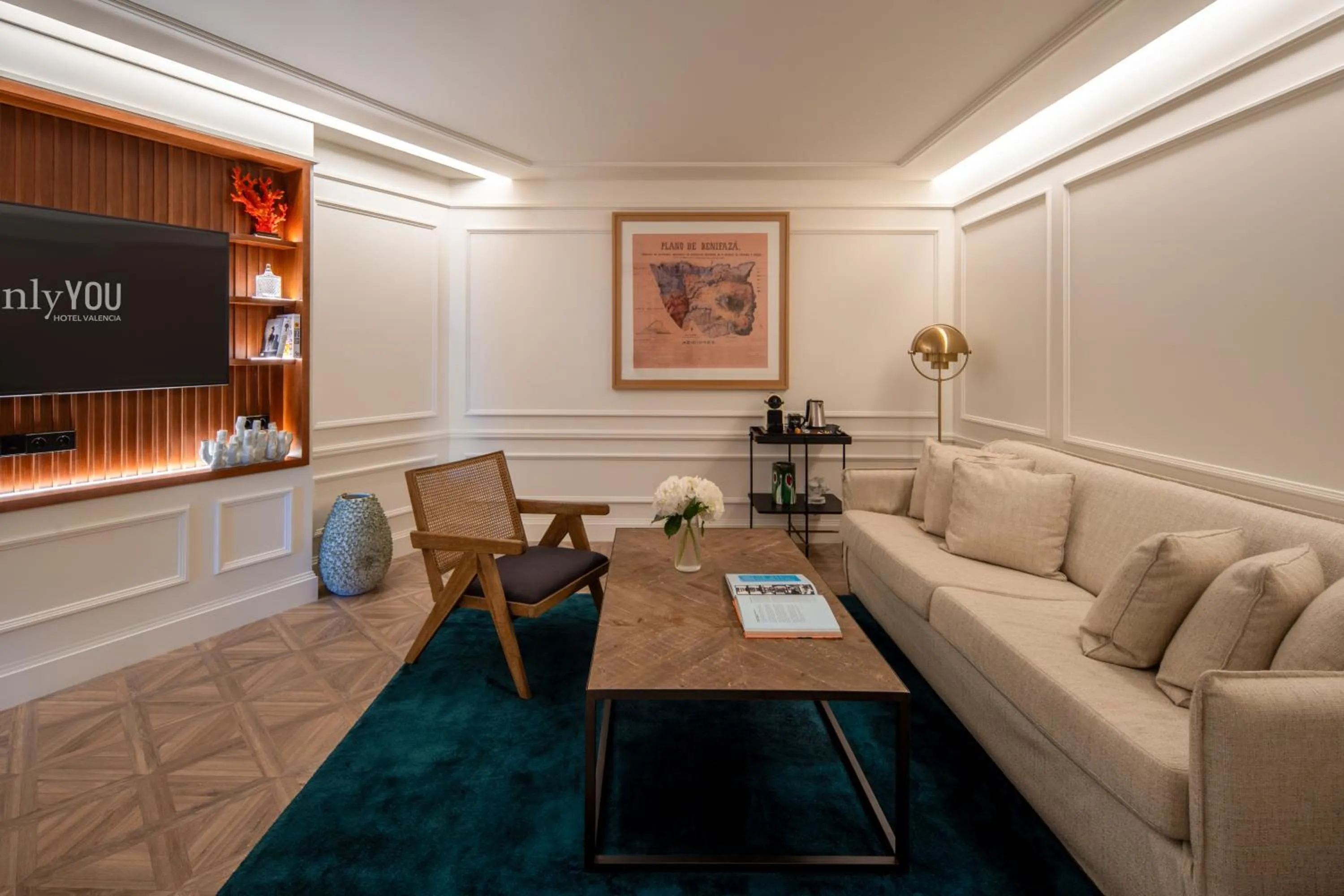 Living room in Only YOU Hotel Valencia
