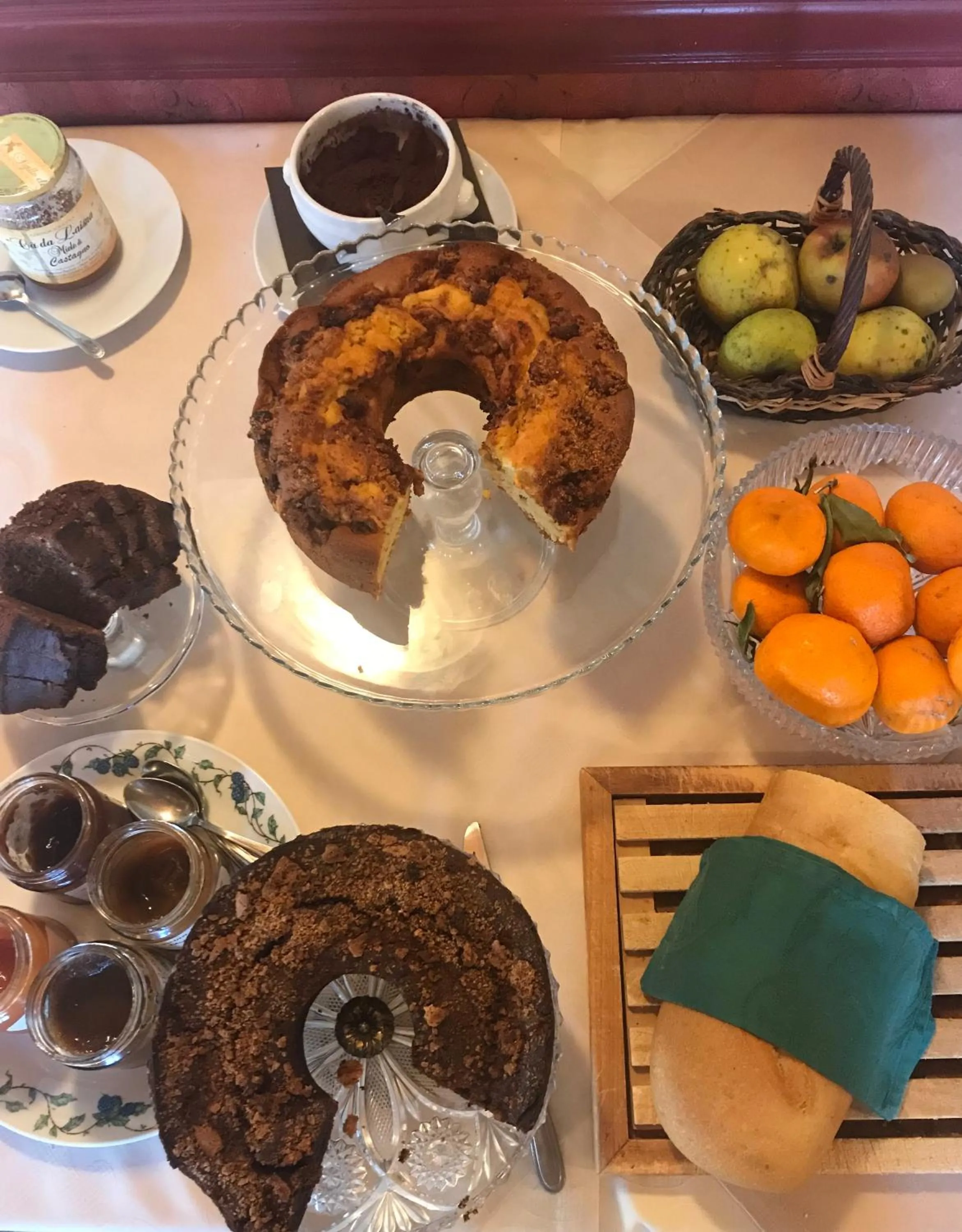 Breakfast in Cascina Papa Mora