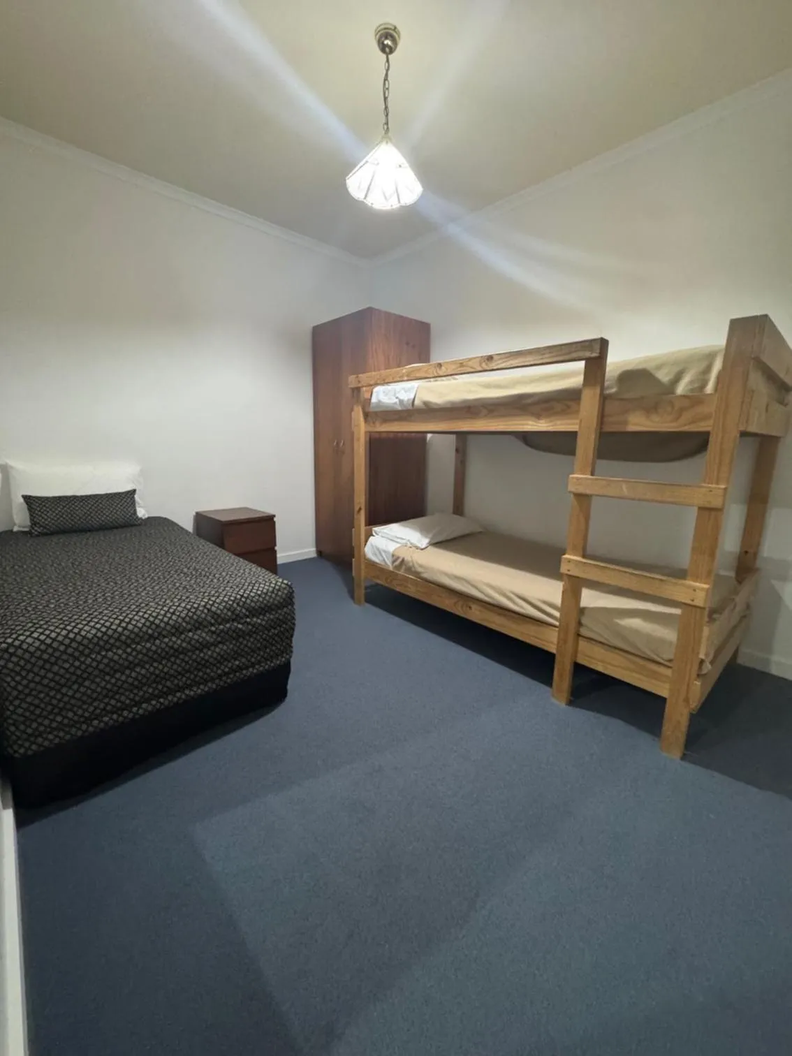 Bed in The Sands Motel Adelaide