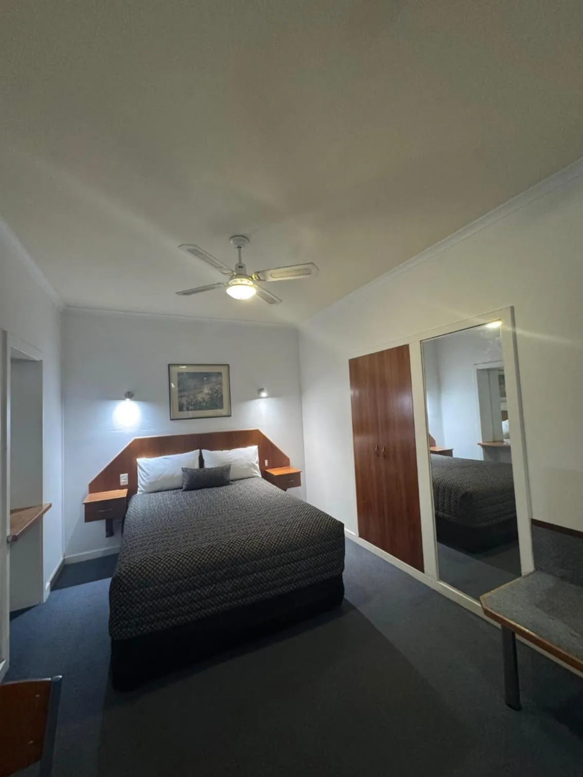 Bed in The Sands Motel Adelaide