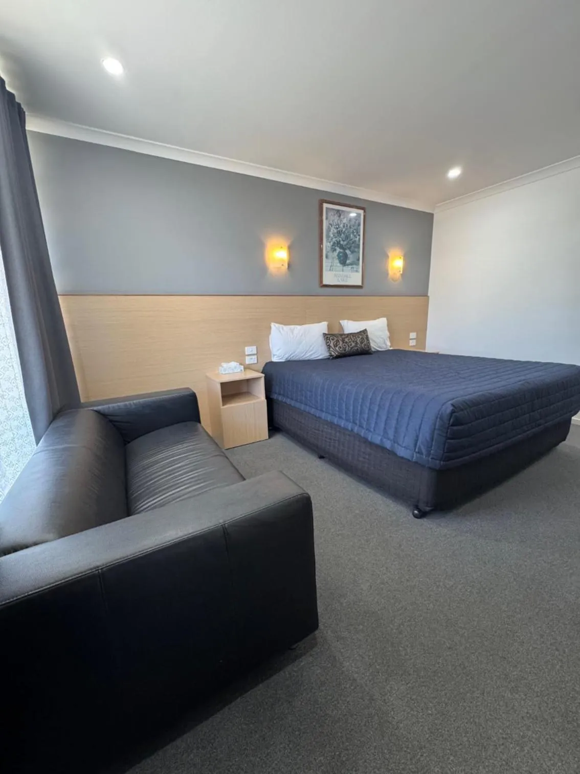 Bed in The Sands Motel Adelaide