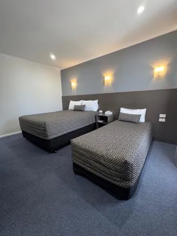 Bed in The Sands Motel Adelaide