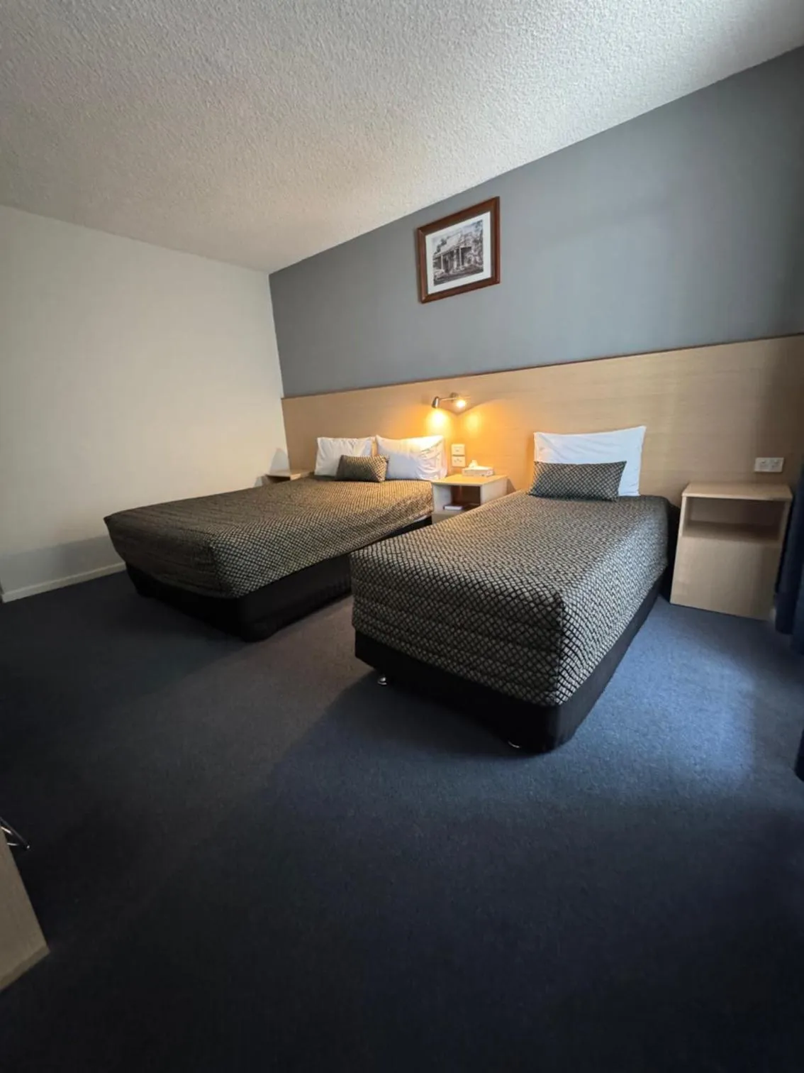 Bed in The Sands Motel Adelaide